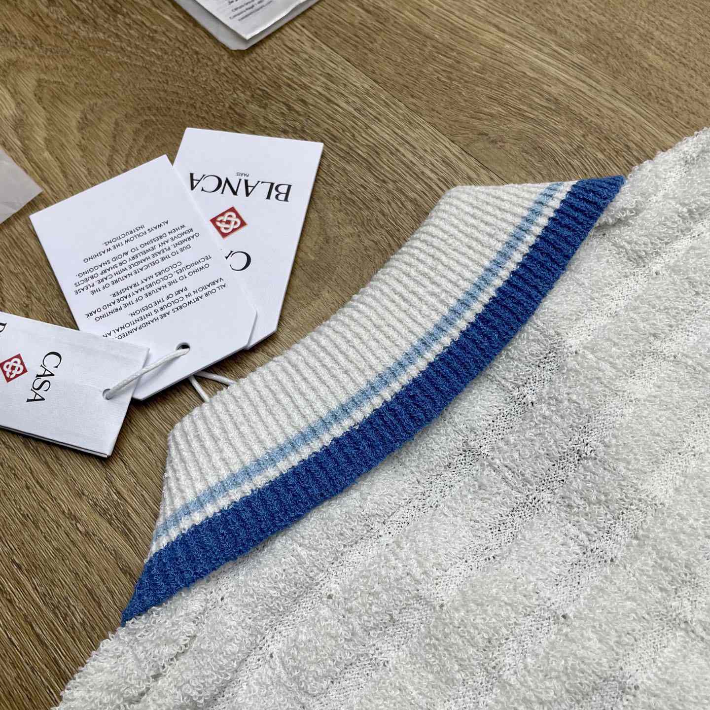 Casablanca Cotton Boucle Polo Shirt   Z6024 - EUR FASHION