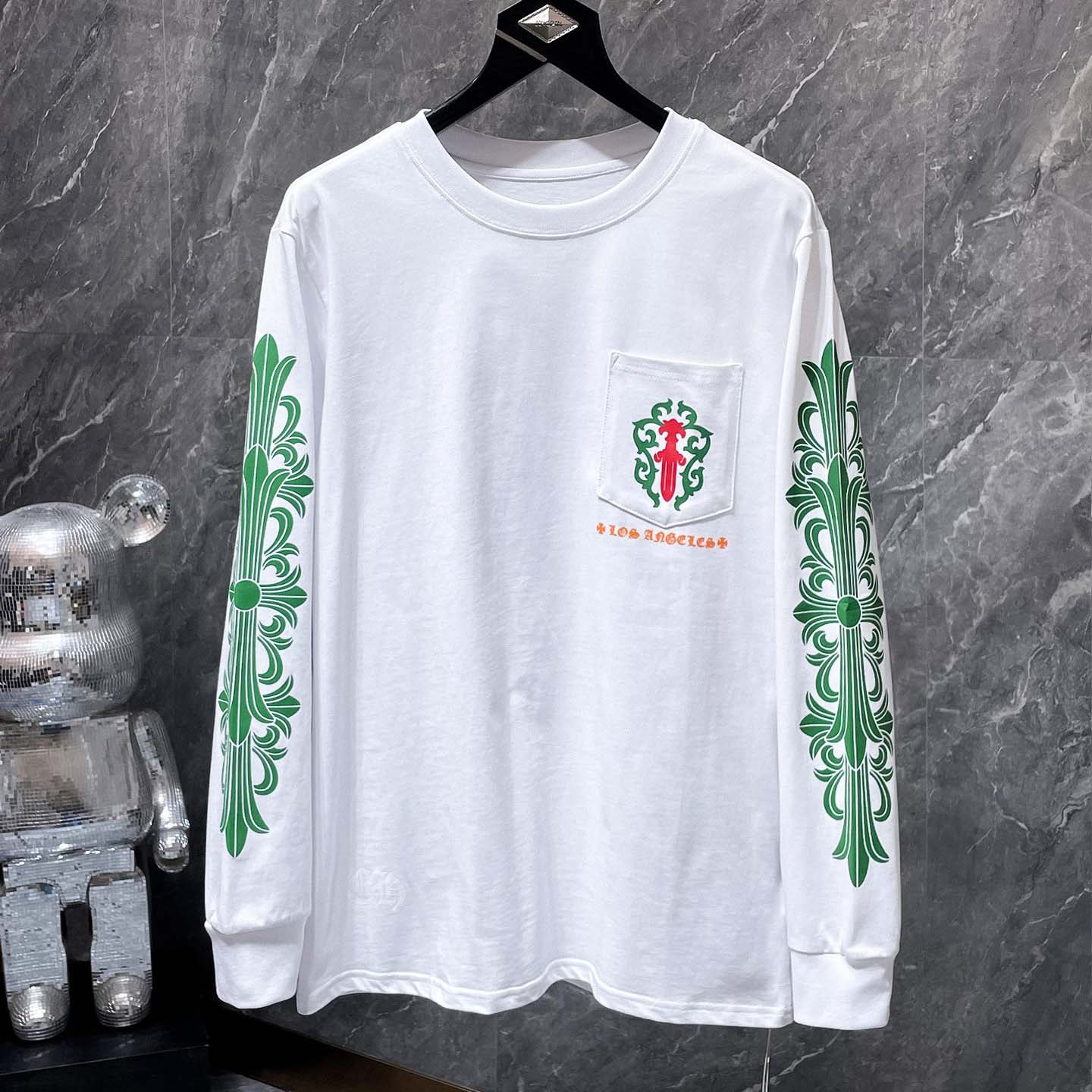 Chrome Hearts Long-sleeved Tee - EUR FASHION