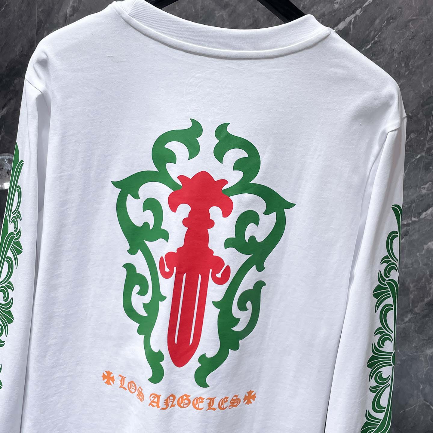 Chrome Hearts Long-sleeved Tee - EUR FASHION