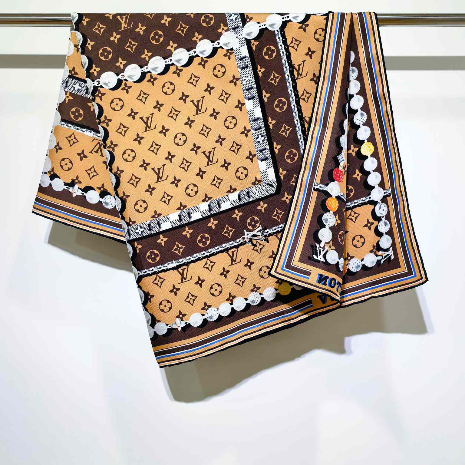 Louis Vuitton Dandy Monogram Silk Square   M94848 - EUR FASHION