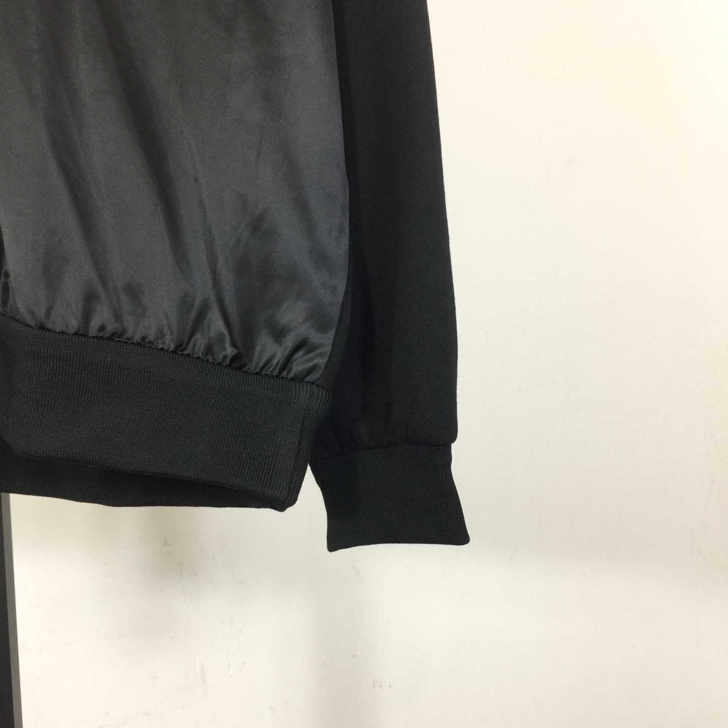 Prada Recycled Nylon Fleece-Sleeve Pullover Top - EUR FASHION