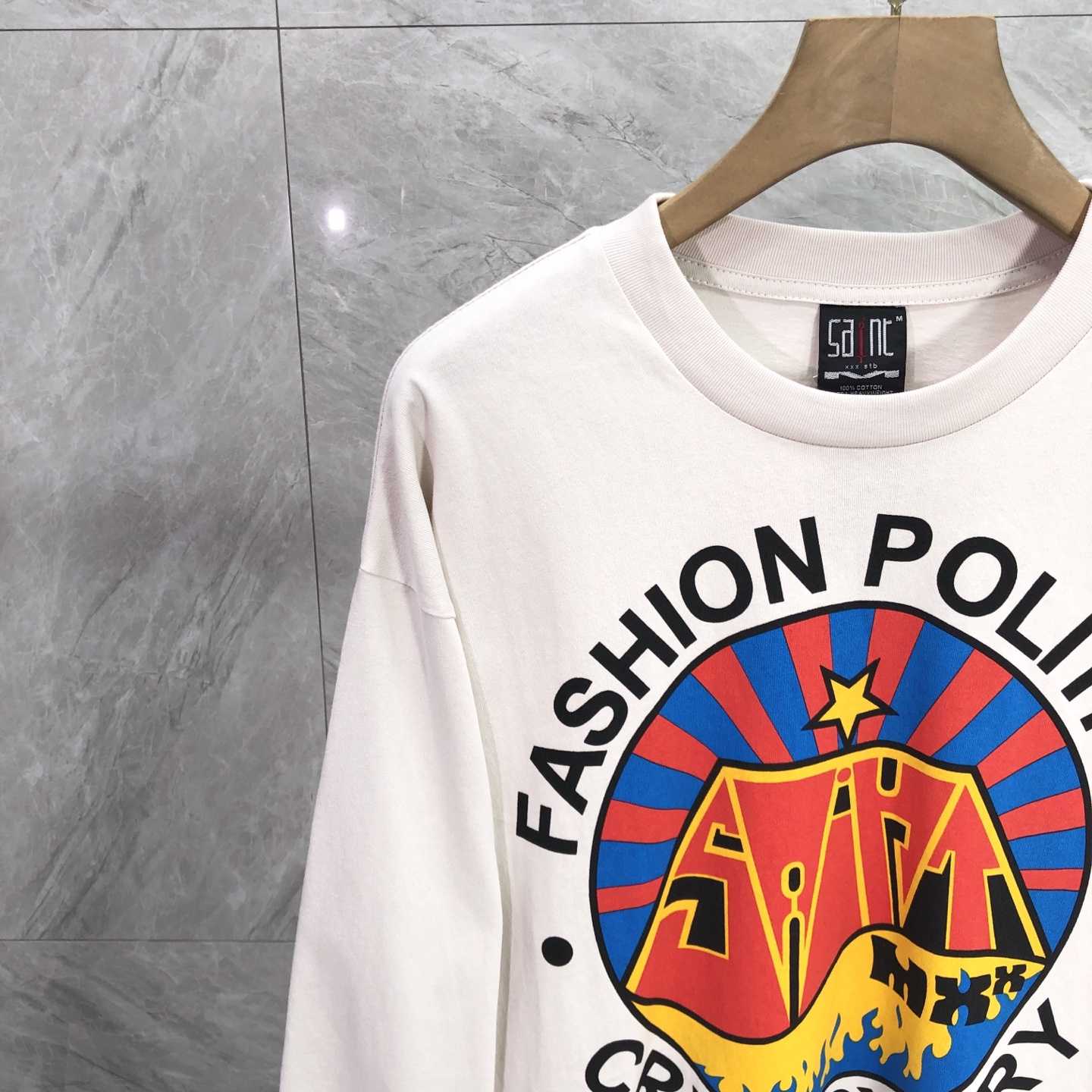 Saint Michael FW25 LS Tee  - EUR FASHION