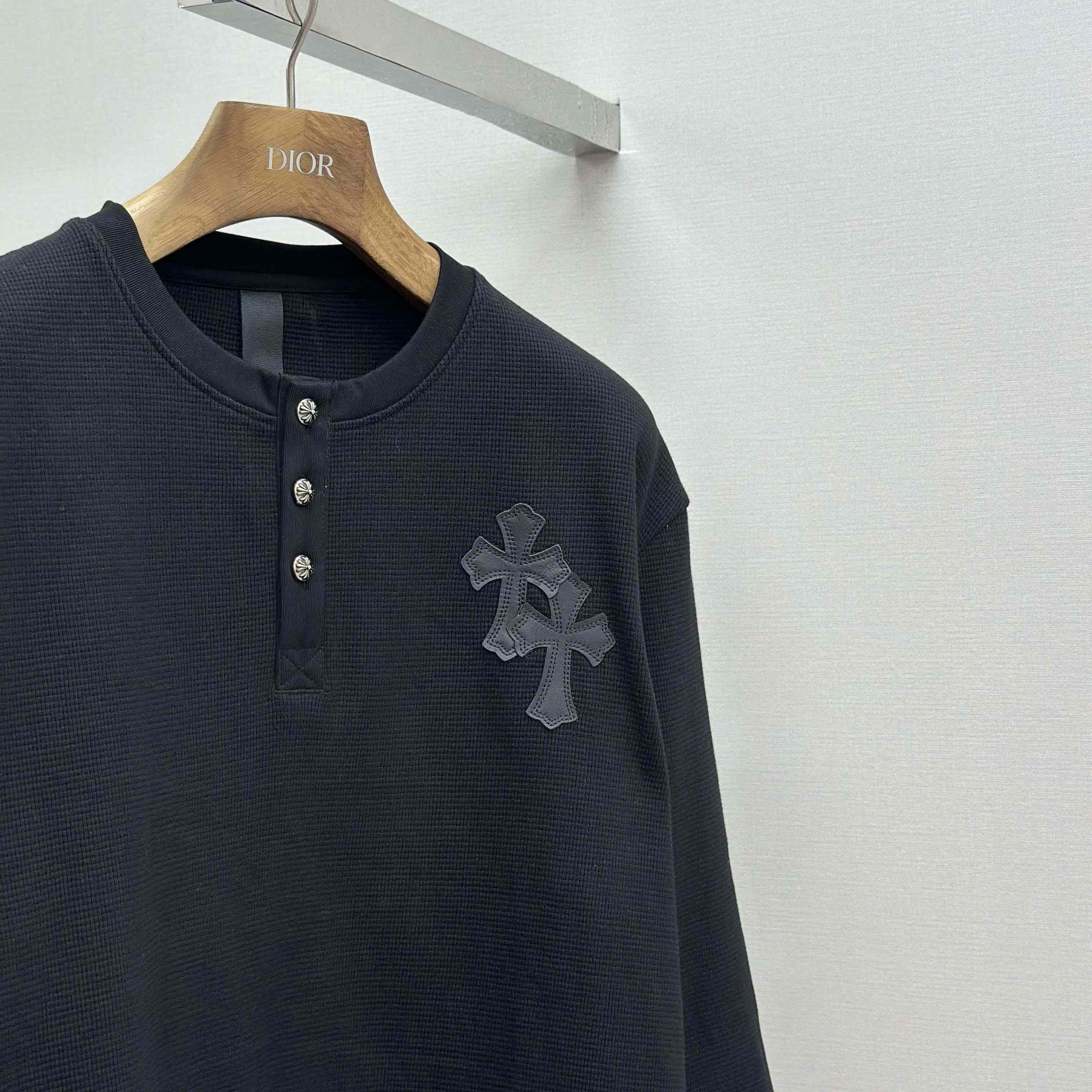 Chrome Hearts Long Sleeve Button - EUR FASHION