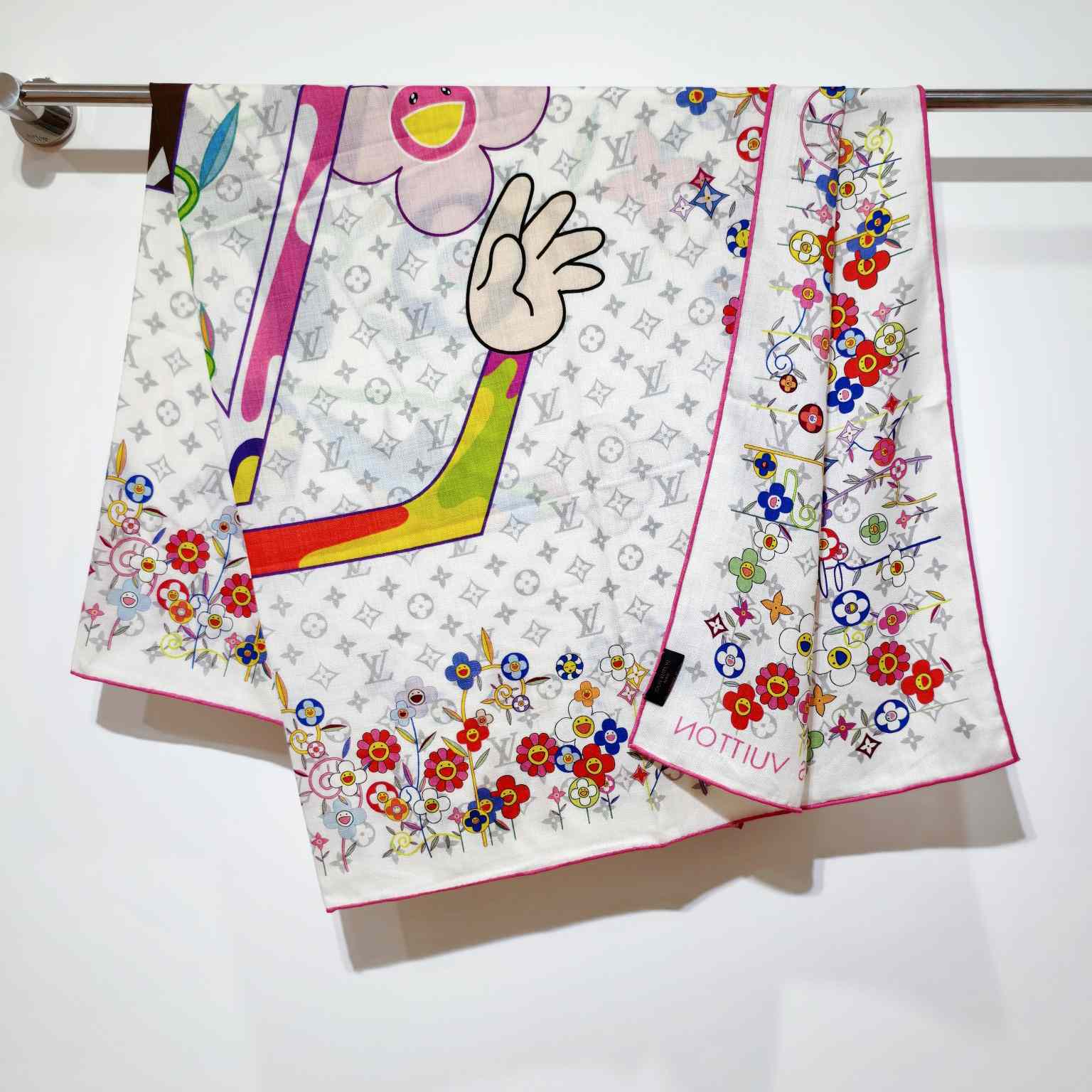 Louis Vuitton LV x TM Monogram Superflat Shawl   M96080 - EUR FASHION