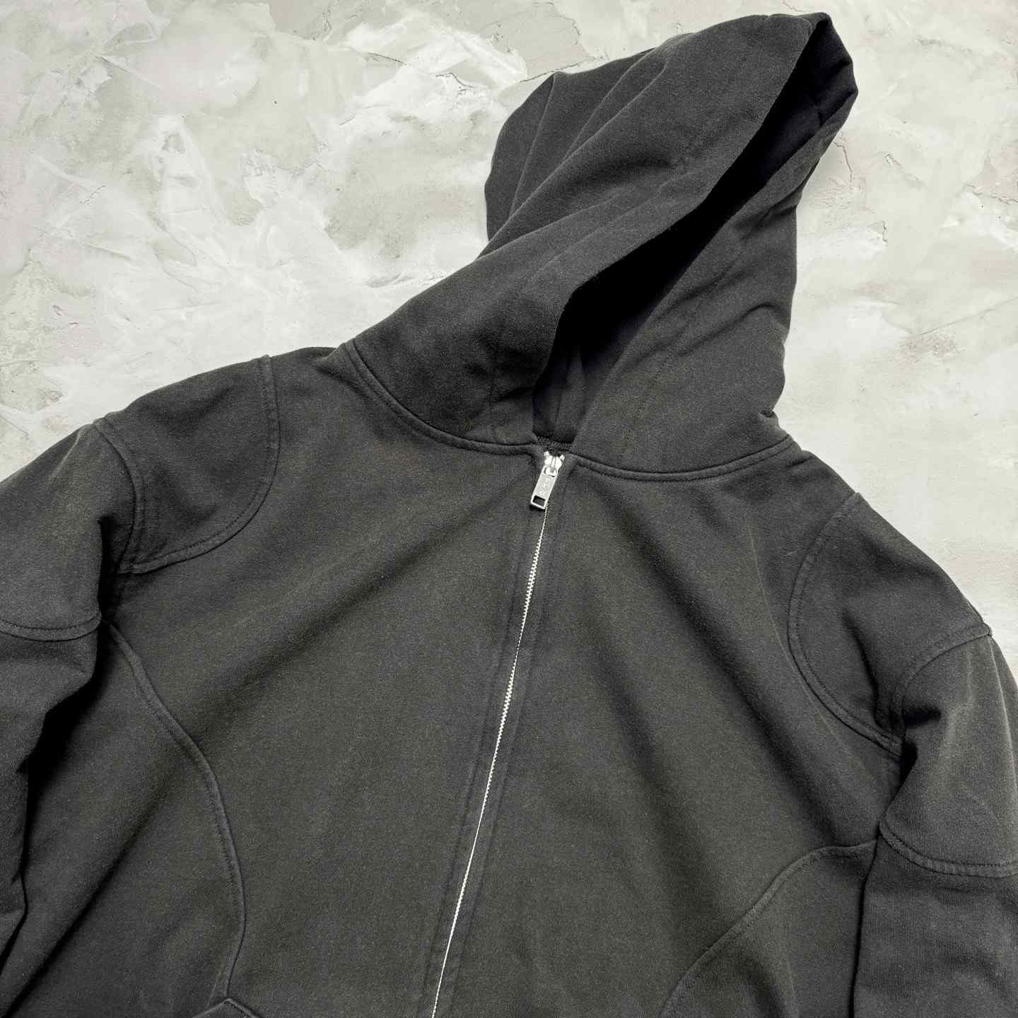 Enfants Riches Déprimés Cotton Jersey Zip-Up Hoodie - EUR FASHION