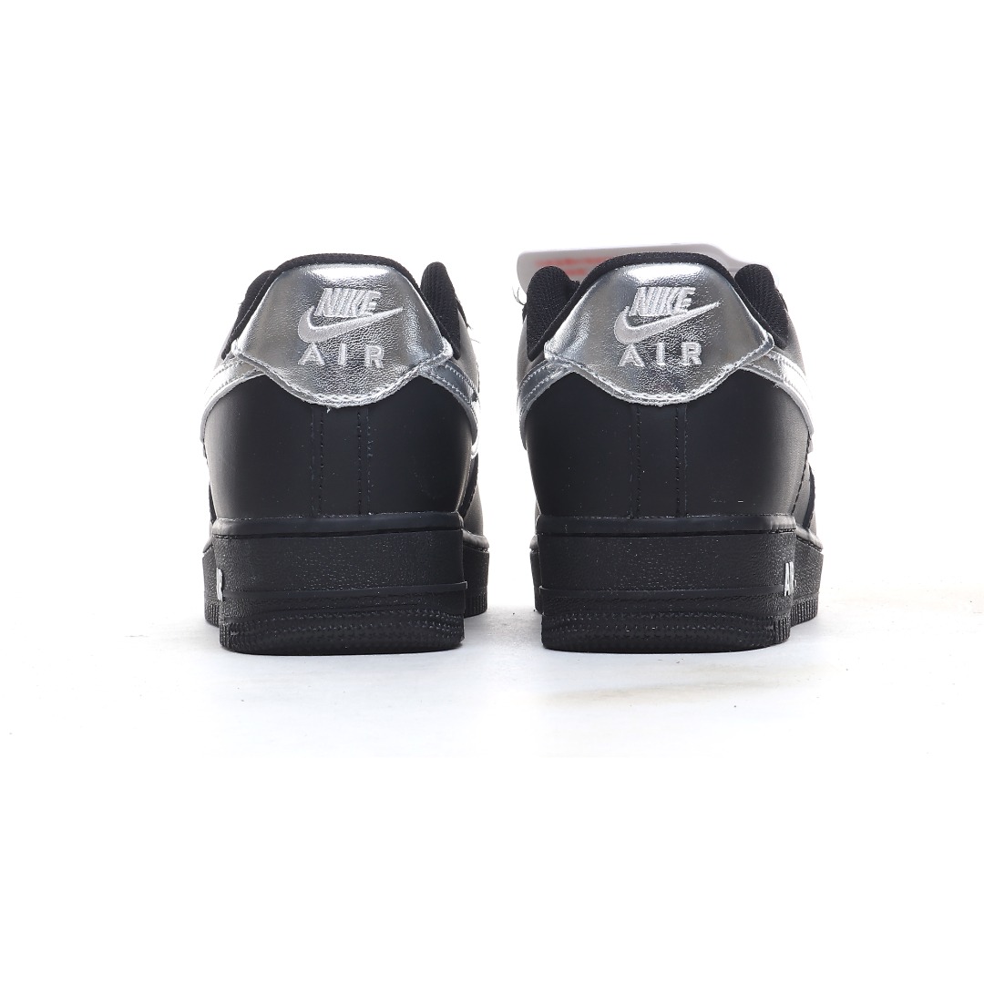 Nike Air Force 1 '07 Low “Black Silver Swoosh” FV5951-001 - EUR FASHION