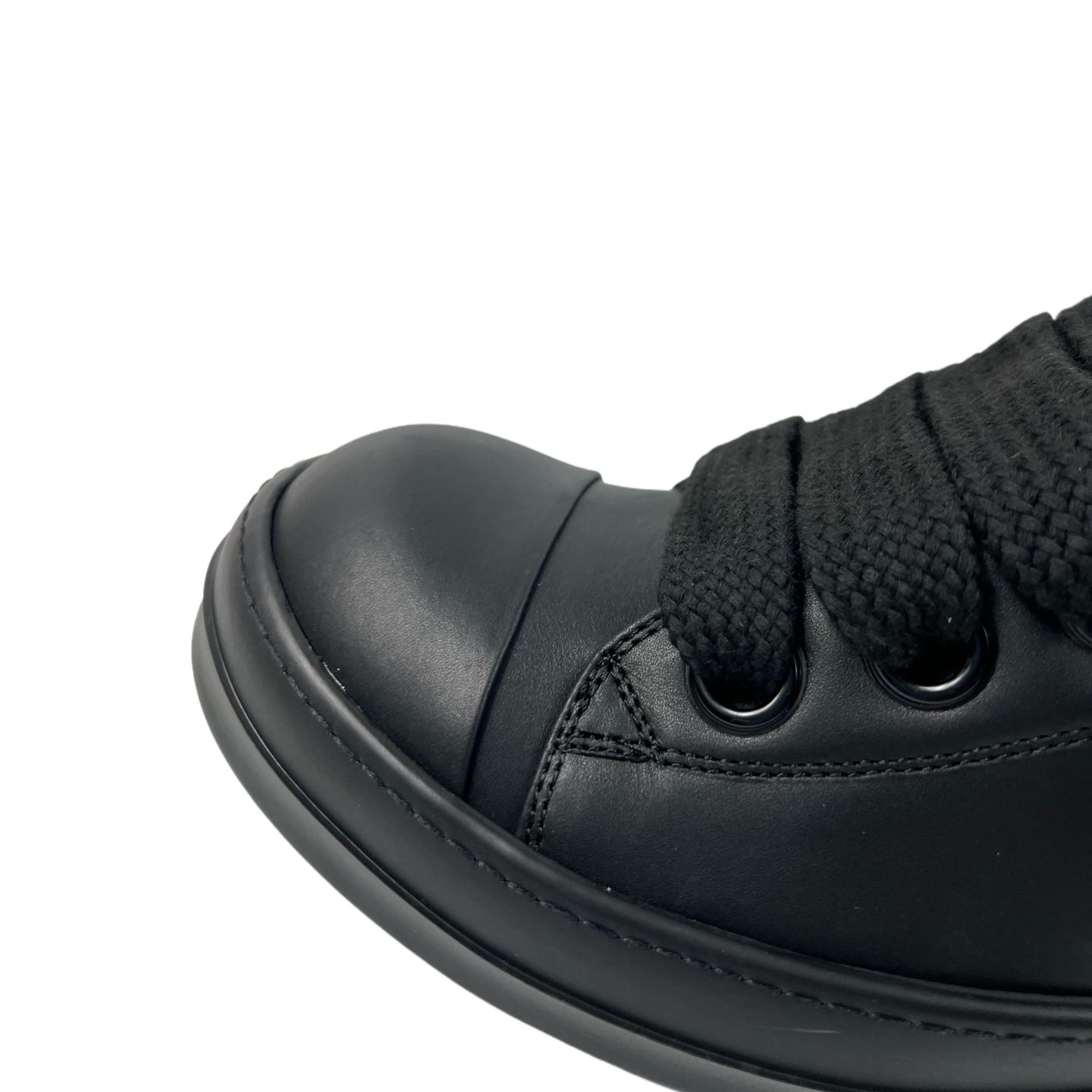 Rick Owens lace-up Leather Sneakers  - EUR FASHION