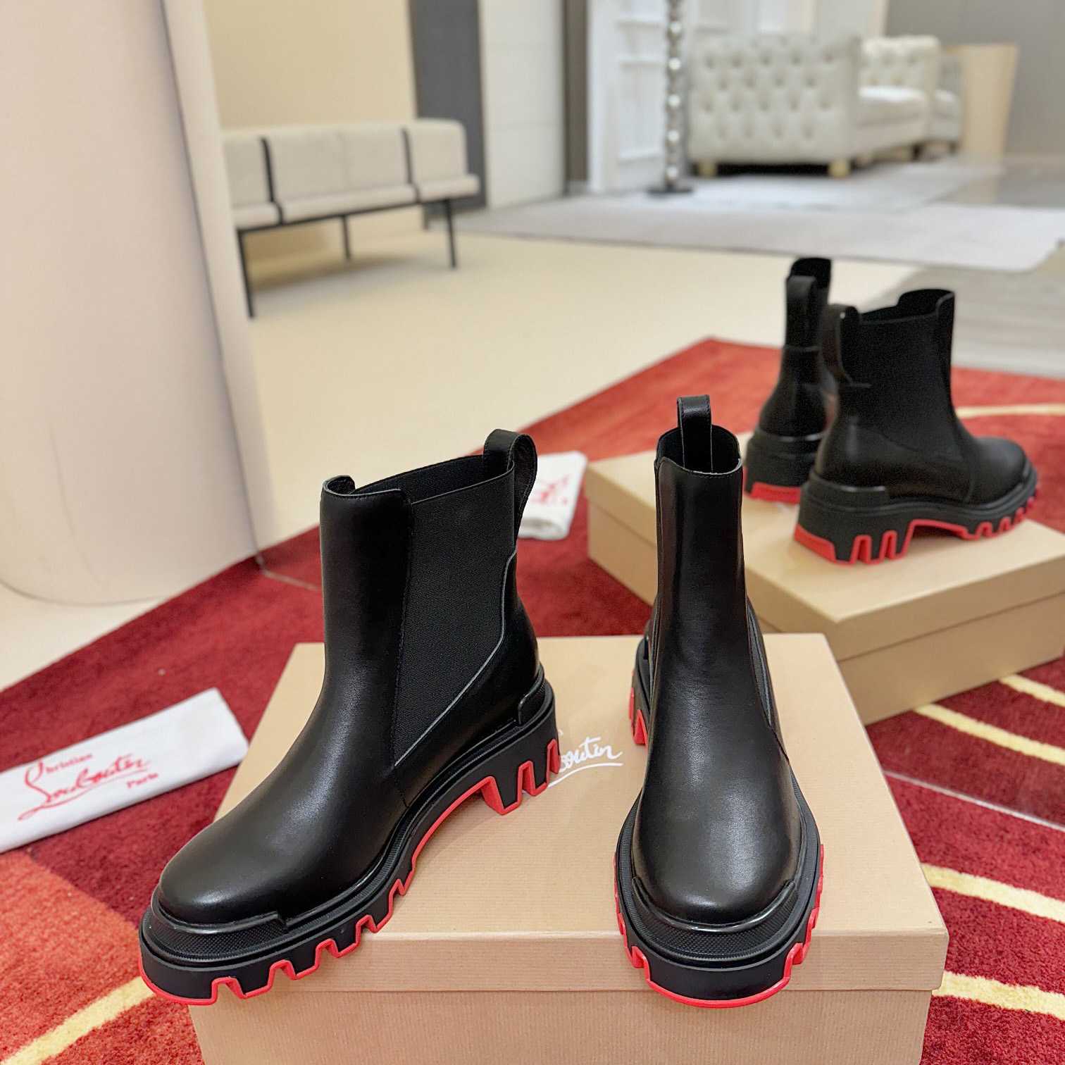 Christian Louboutin Marchacroche Dune Boots  - EUR FASHION
