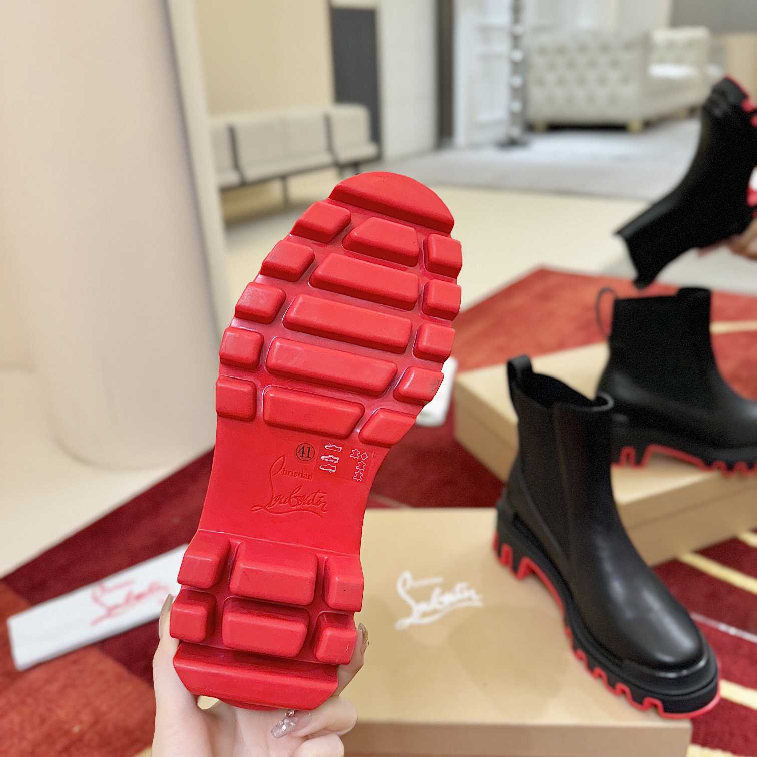 Christian Louboutin Marchacroche Dune Boots  - EUR FASHION