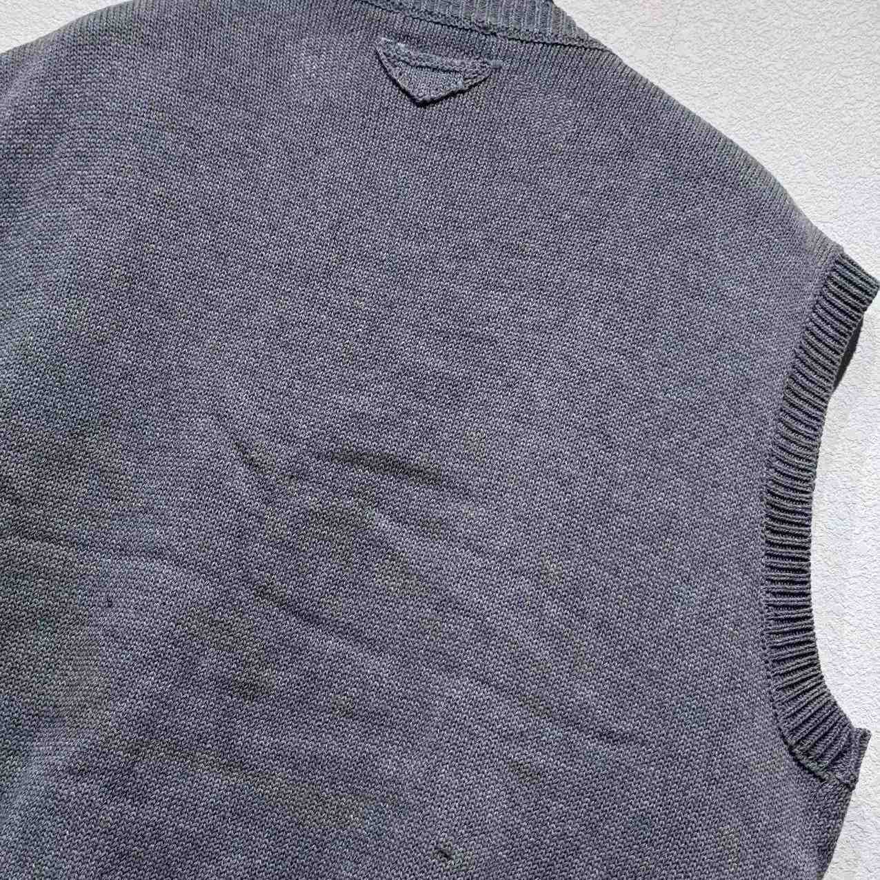 Prada Shetland Wool Sweater Vest - EUR FASHION