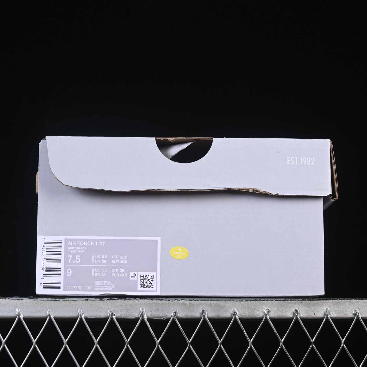 Nike Air Force 1 ’07 Low “White Black Swoosh” CT2302-100 - EUR FASHION