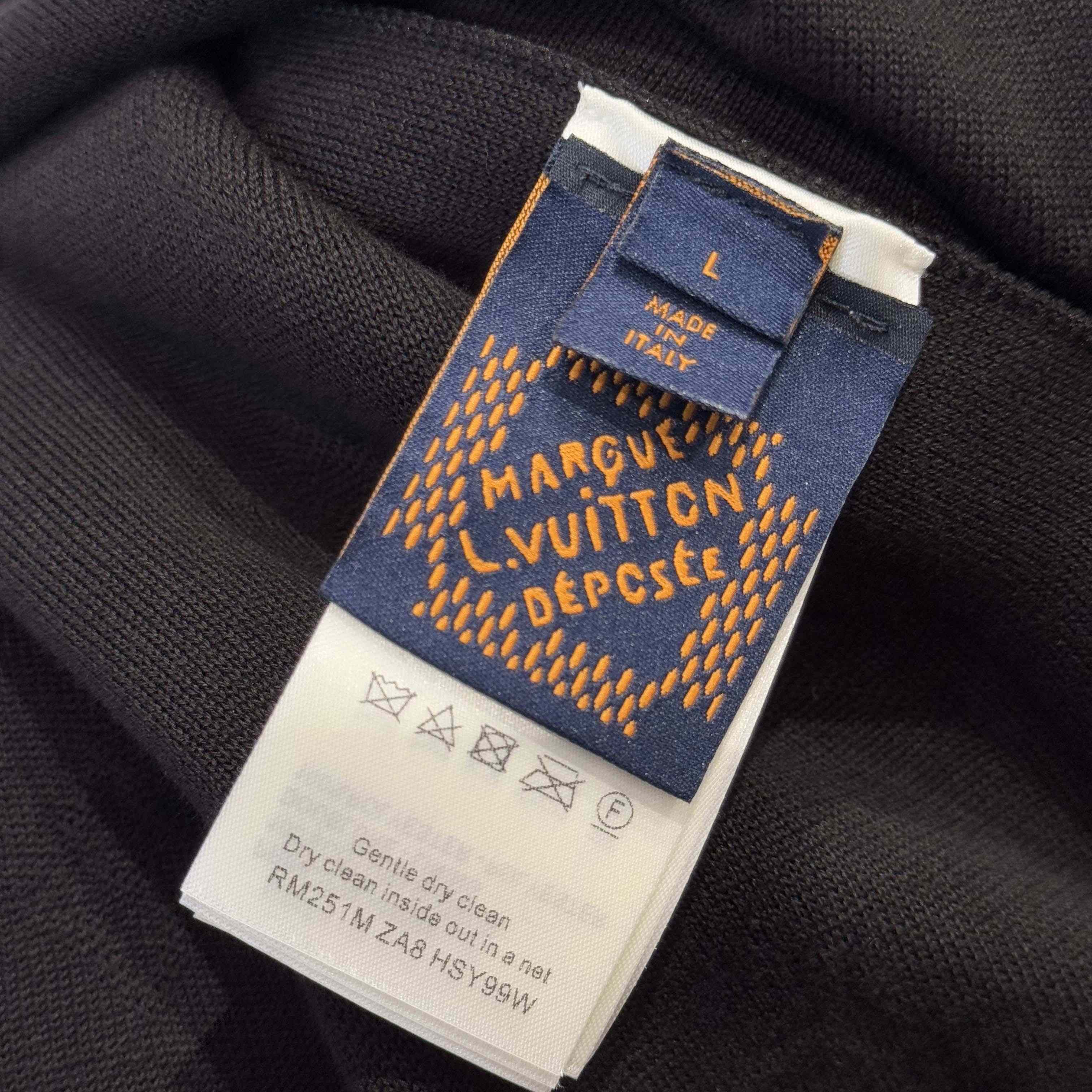 Louis Vuitton Embossed Monogram Jersey Tracksuit Top    - EUR FASHION