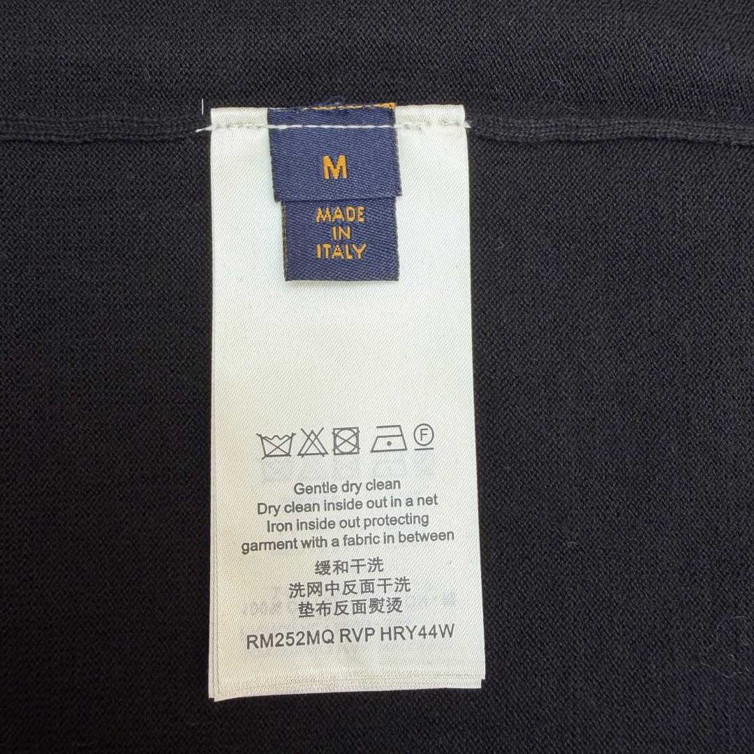 Louis Vuitton Short-Sleeved Intarsia Crewneck   1AJBUZ - EUR FASHION