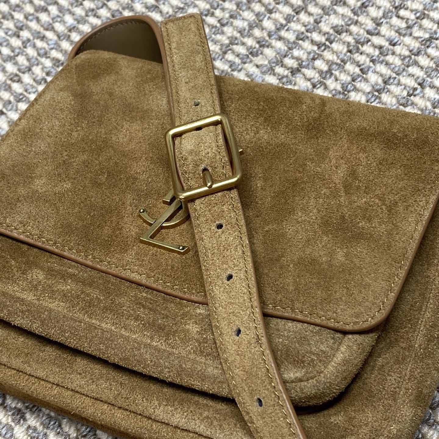 Saint Laurent Niki Satchel In Suede - EUR FASHION