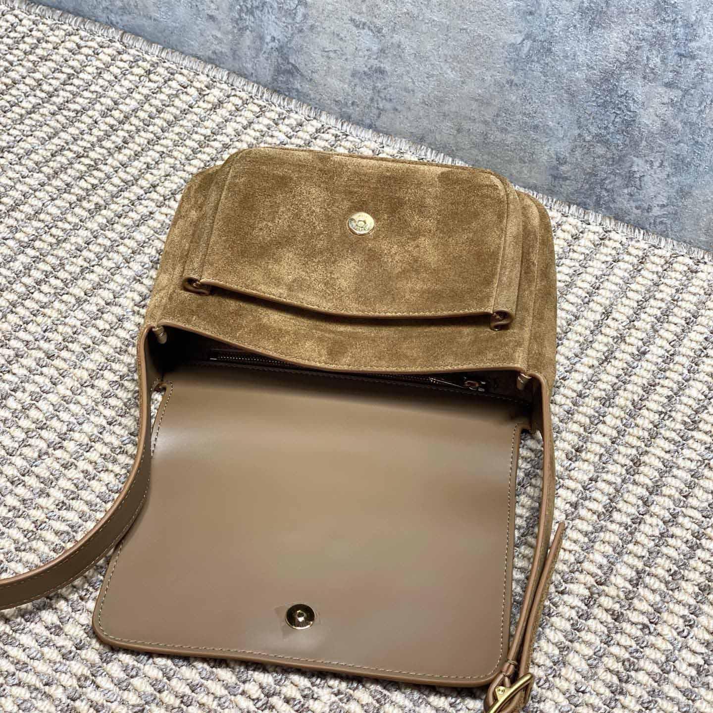 Saint Laurent Niki Satchel In Suede - EUR FASHION