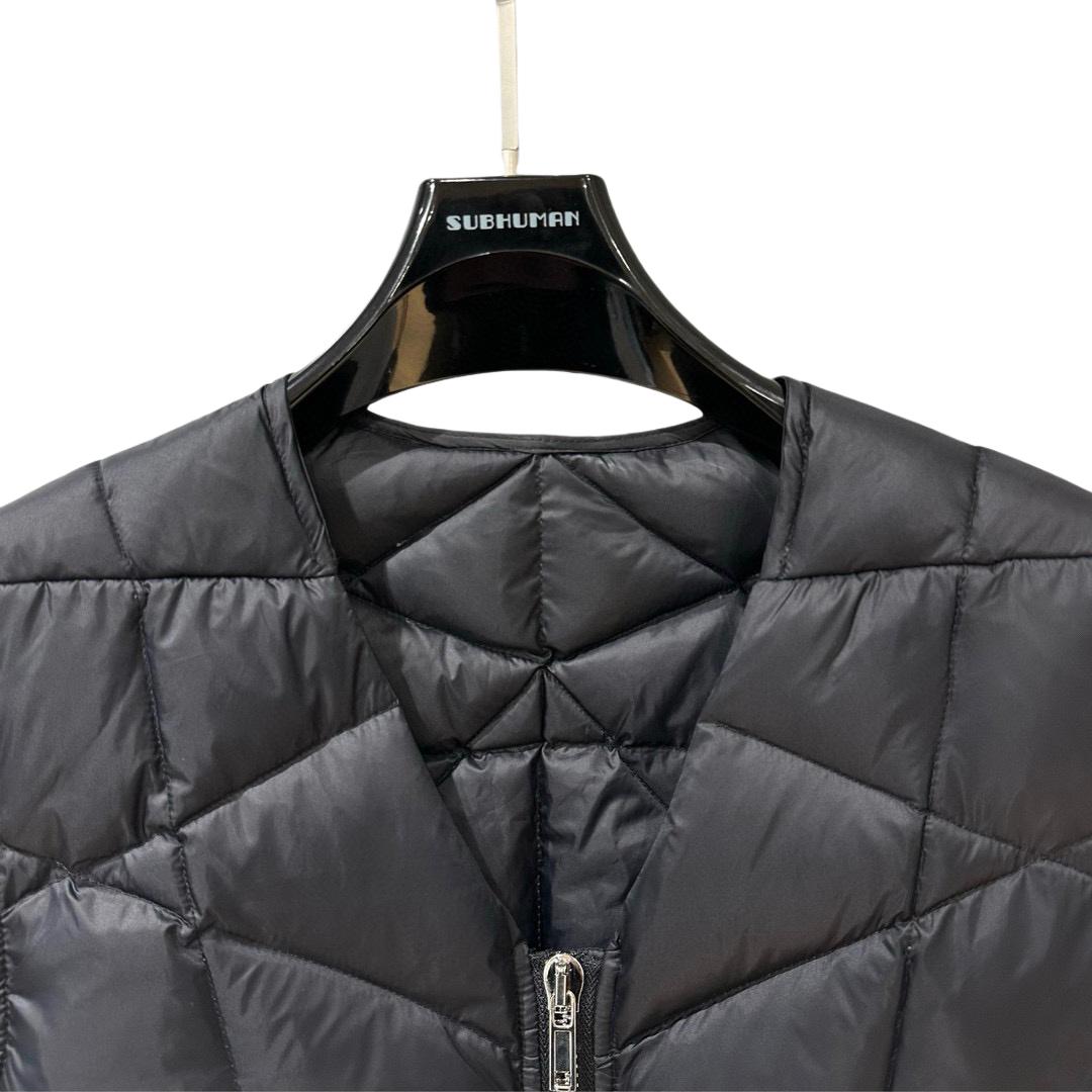 Rick Owens Quilted Down Puffer Vest - EUR FASHION
