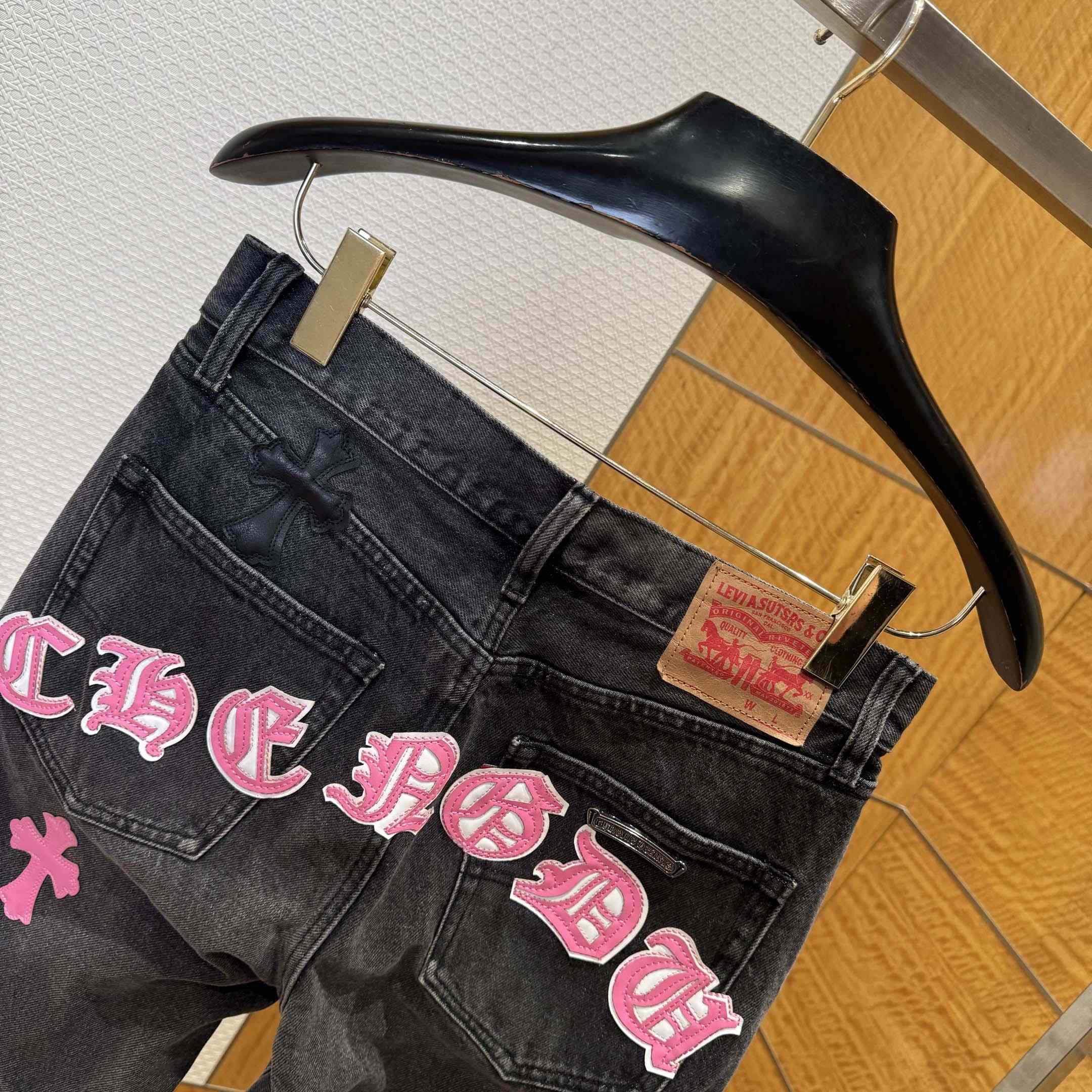 Chrome Hearts Jeans - EUR FASHION