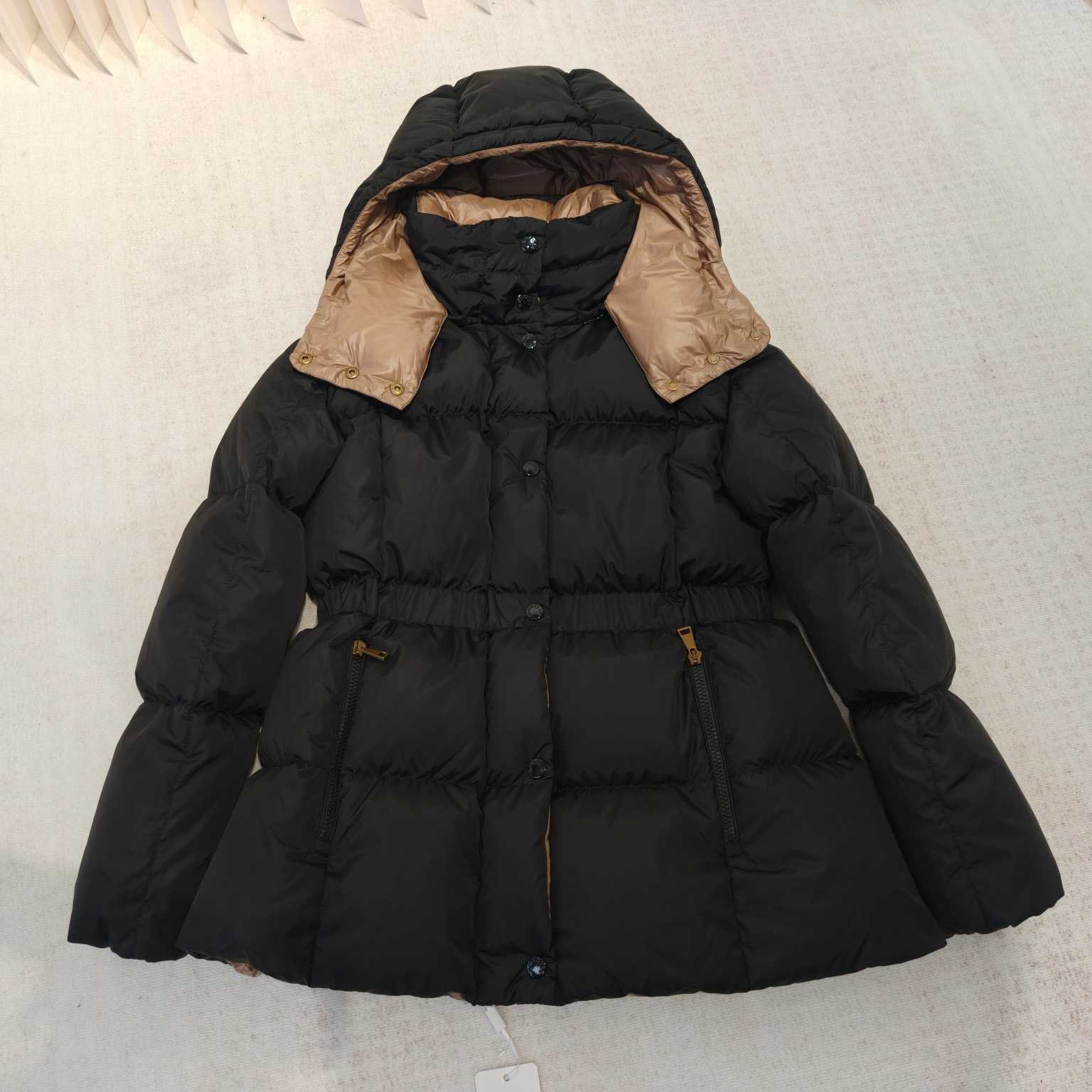 Moncler Agneux Square-Quilted Hooded Short Down Jacket - EUR FASHION