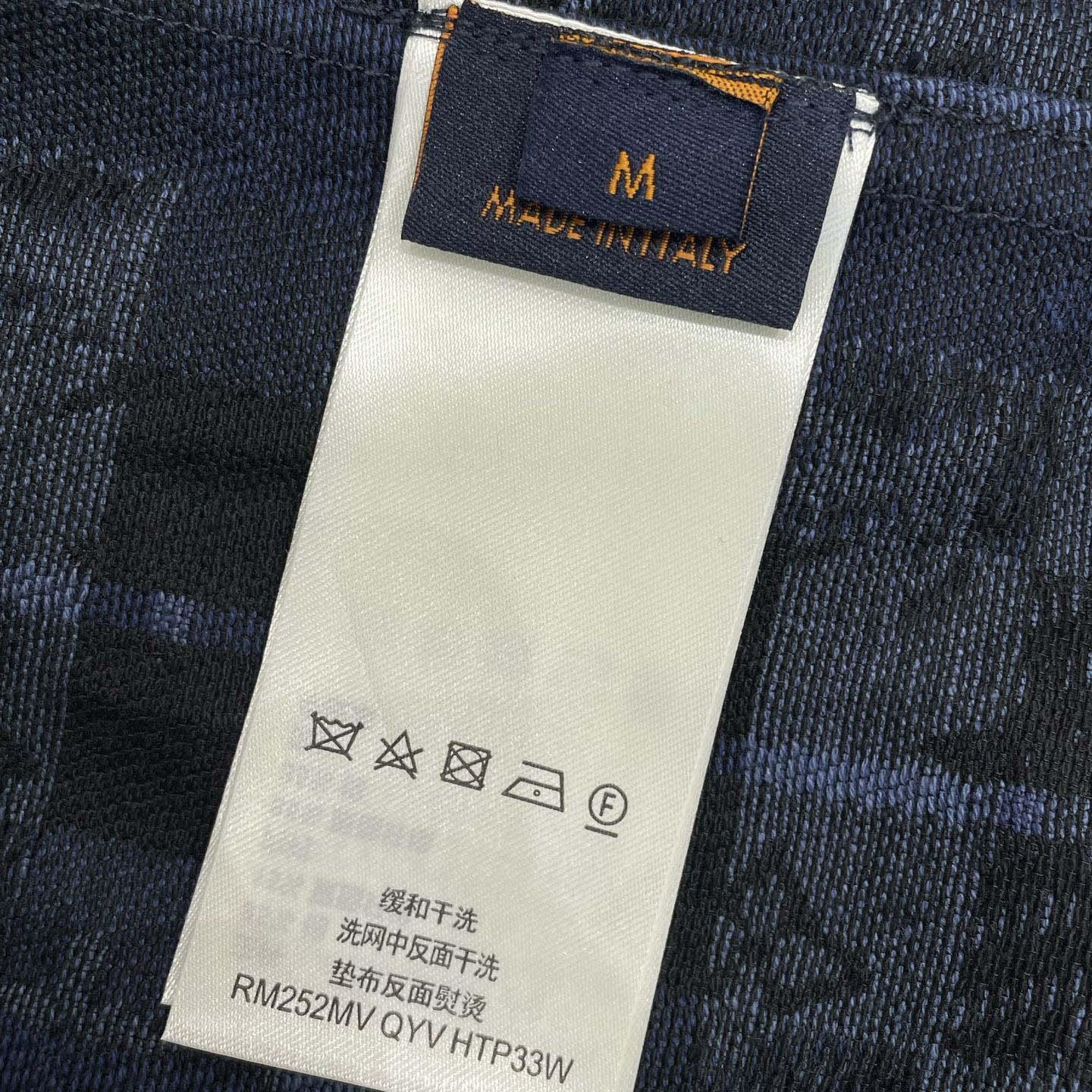 Louis Vuitton Monogram Tartan Denim Overshirt   1AIK94 - EUR FASHION