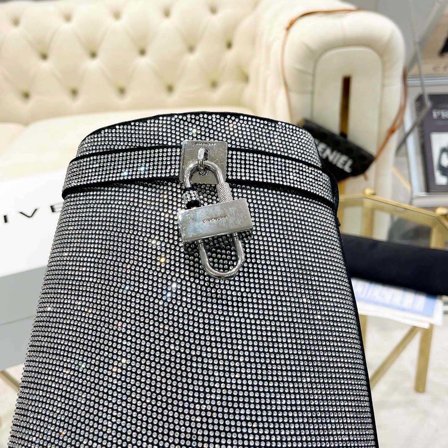 Givenchy Shark Lock Leather Knee-high Boots - EUR FASHION