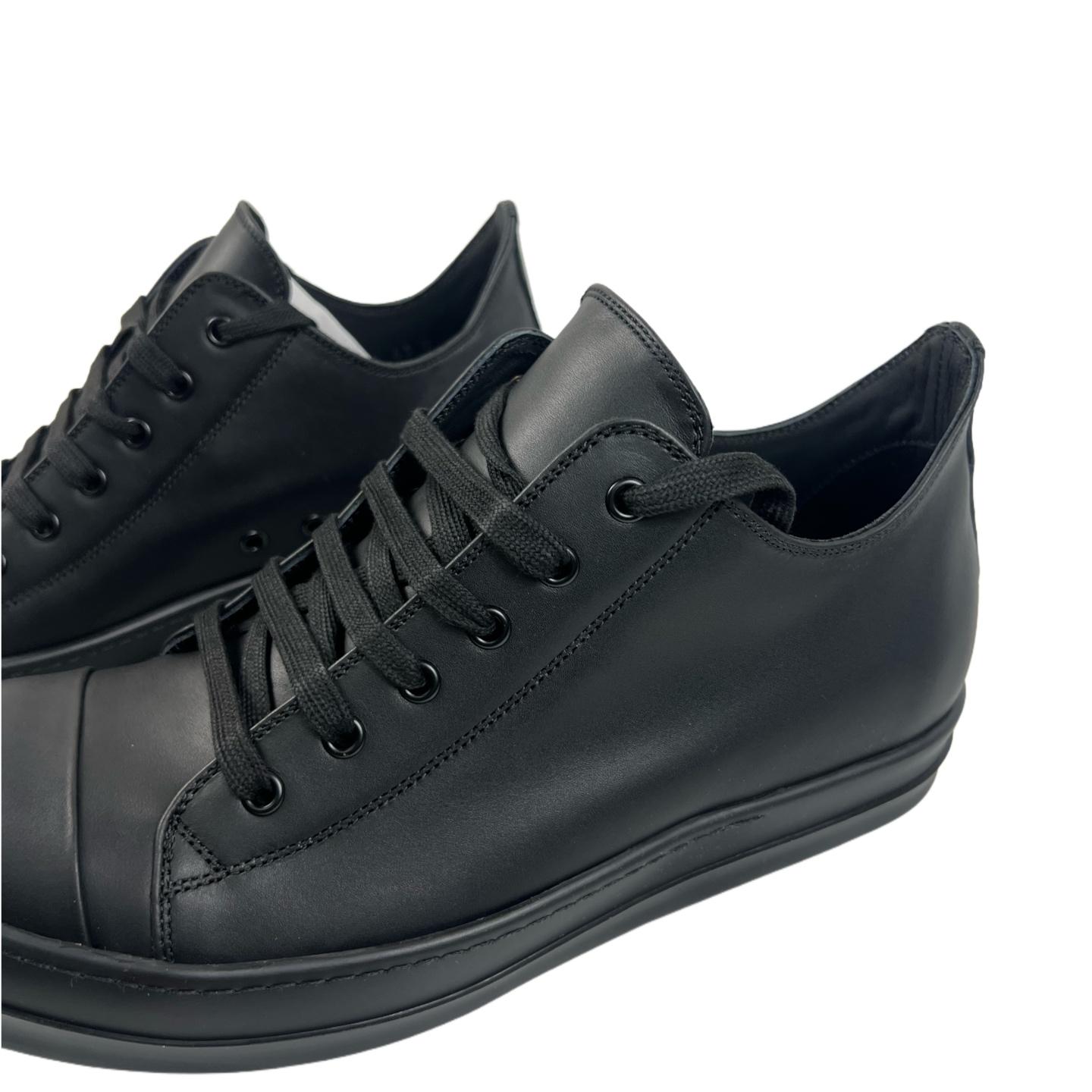 Rick Owens lace-up Leather Sneakers  - EUR FASHION