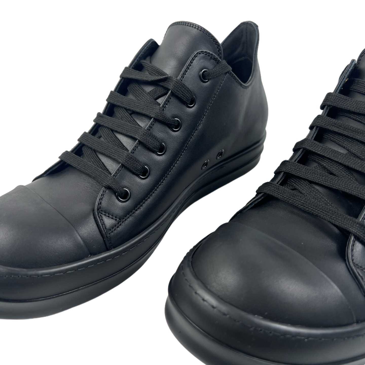 Rick Owens lace-up Leather Sneakers  - EUR FASHION