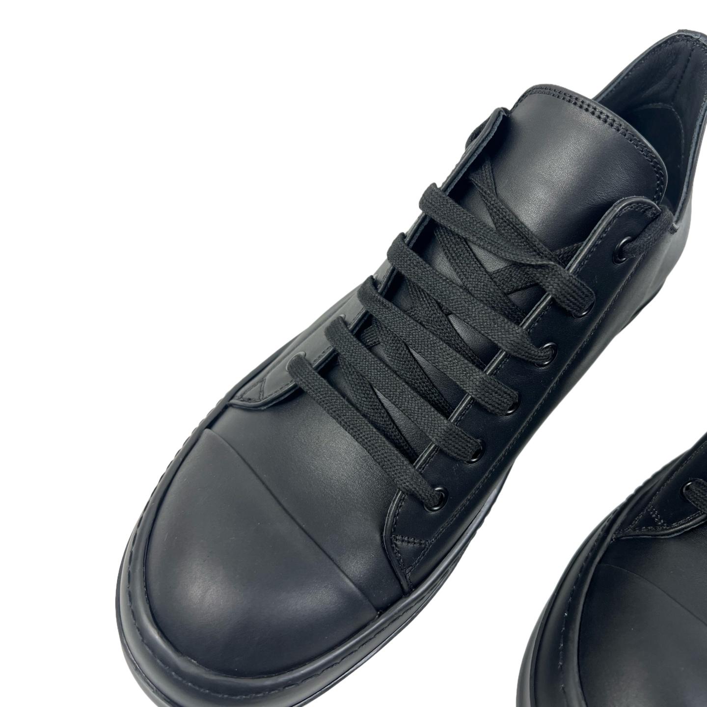 Rick Owens lace-up Leather Sneakers  - EUR FASHION