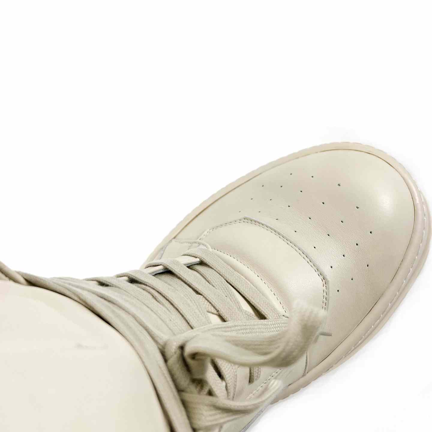 Rick Owens Geobasket High-Top Sneakers - EUR FASHION