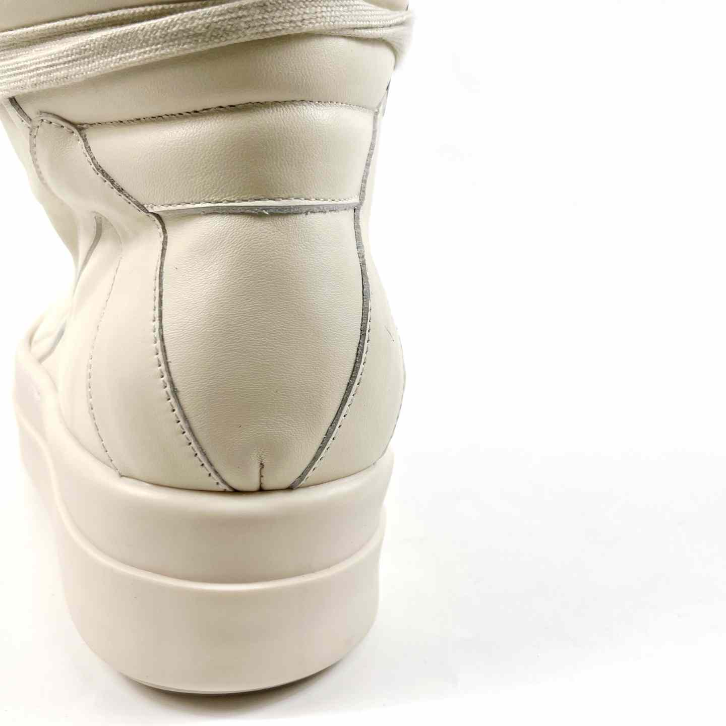 Rick Owens Geobasket High-Top Sneakers - EUR FASHION