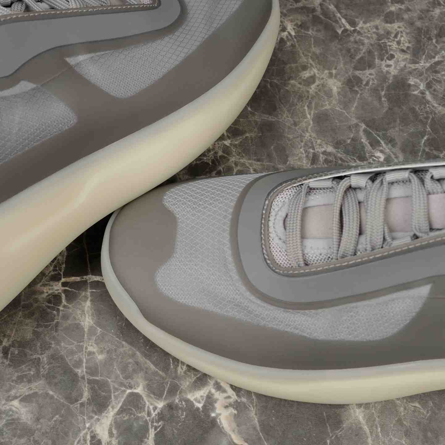 Prada America's Cup Re-Nylon And Bike Fabric Sneakers - EUR FASHION