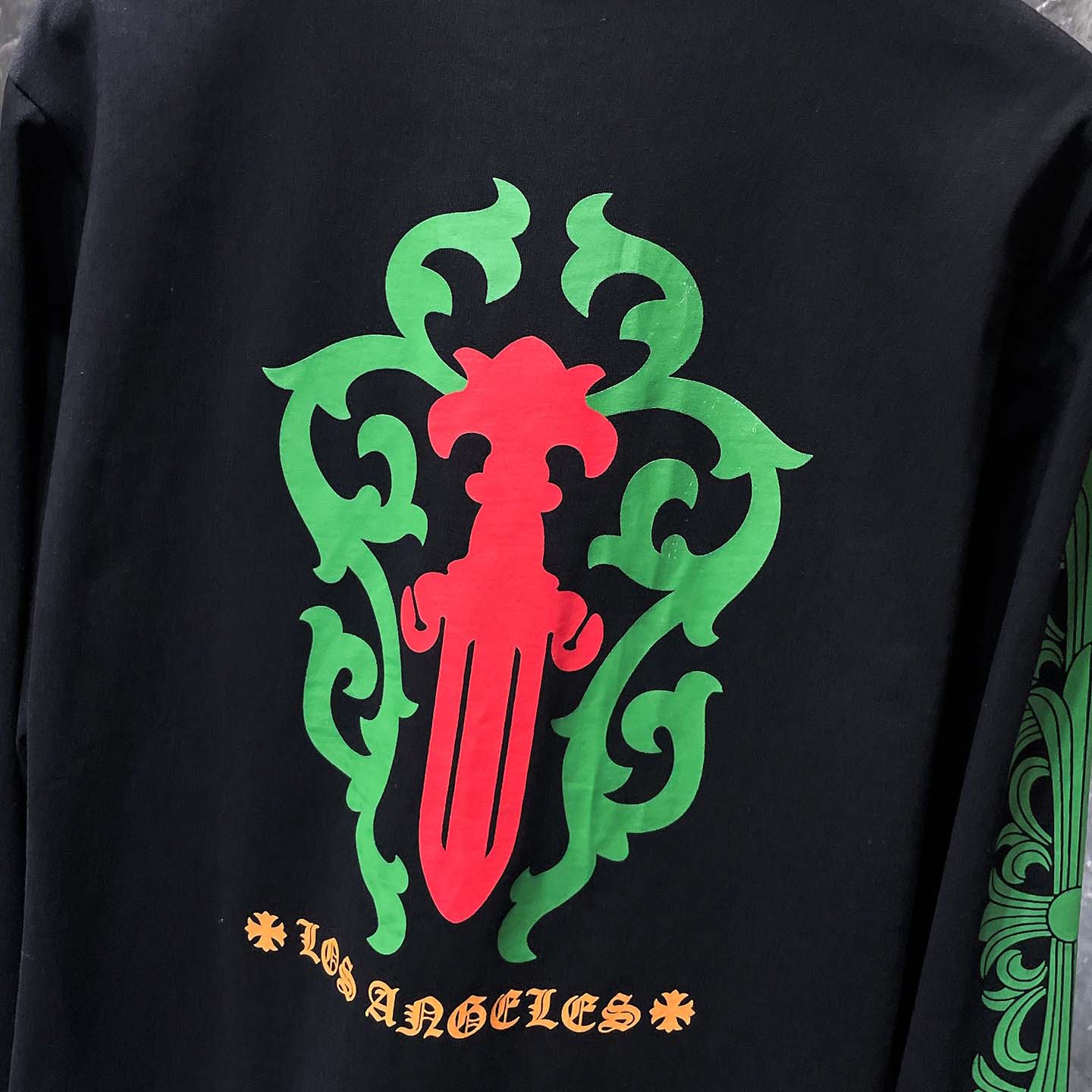 Chrome Hearts Long-sleeved Tee - EUR FASHION