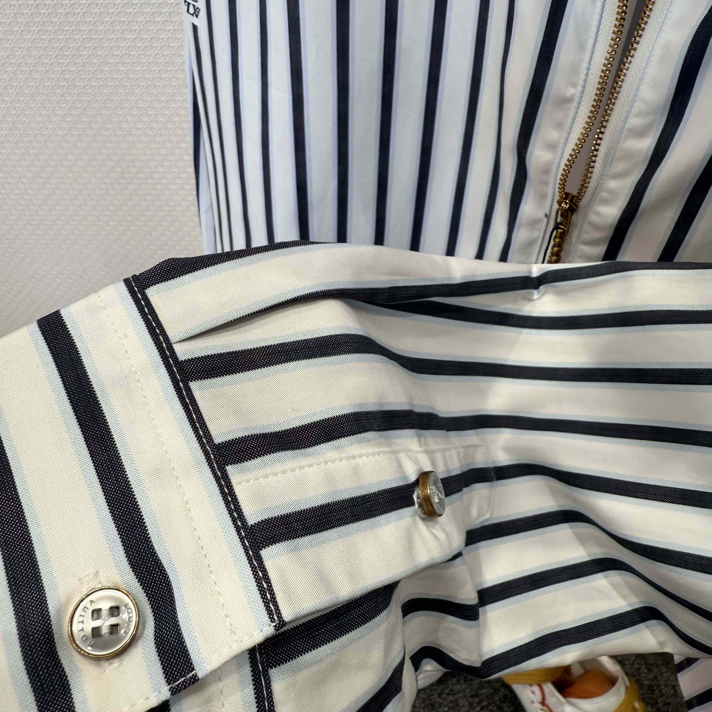 Louis Vuitton Long-Sleeved Zip-Up Shirt    1AIKA2 - EUR FASHION