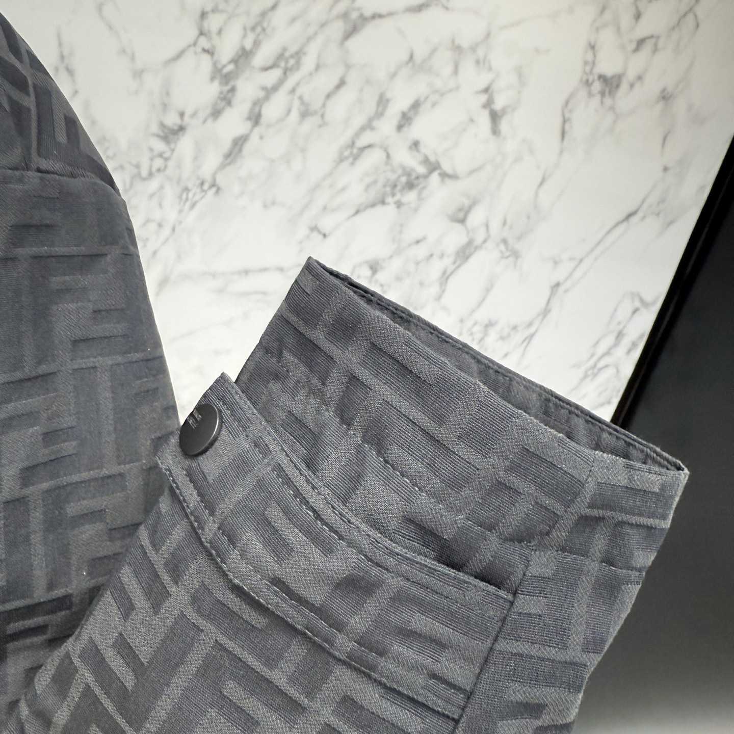 Fendi 'FF Denim Tech' Padded Jacket - EUR FASHION