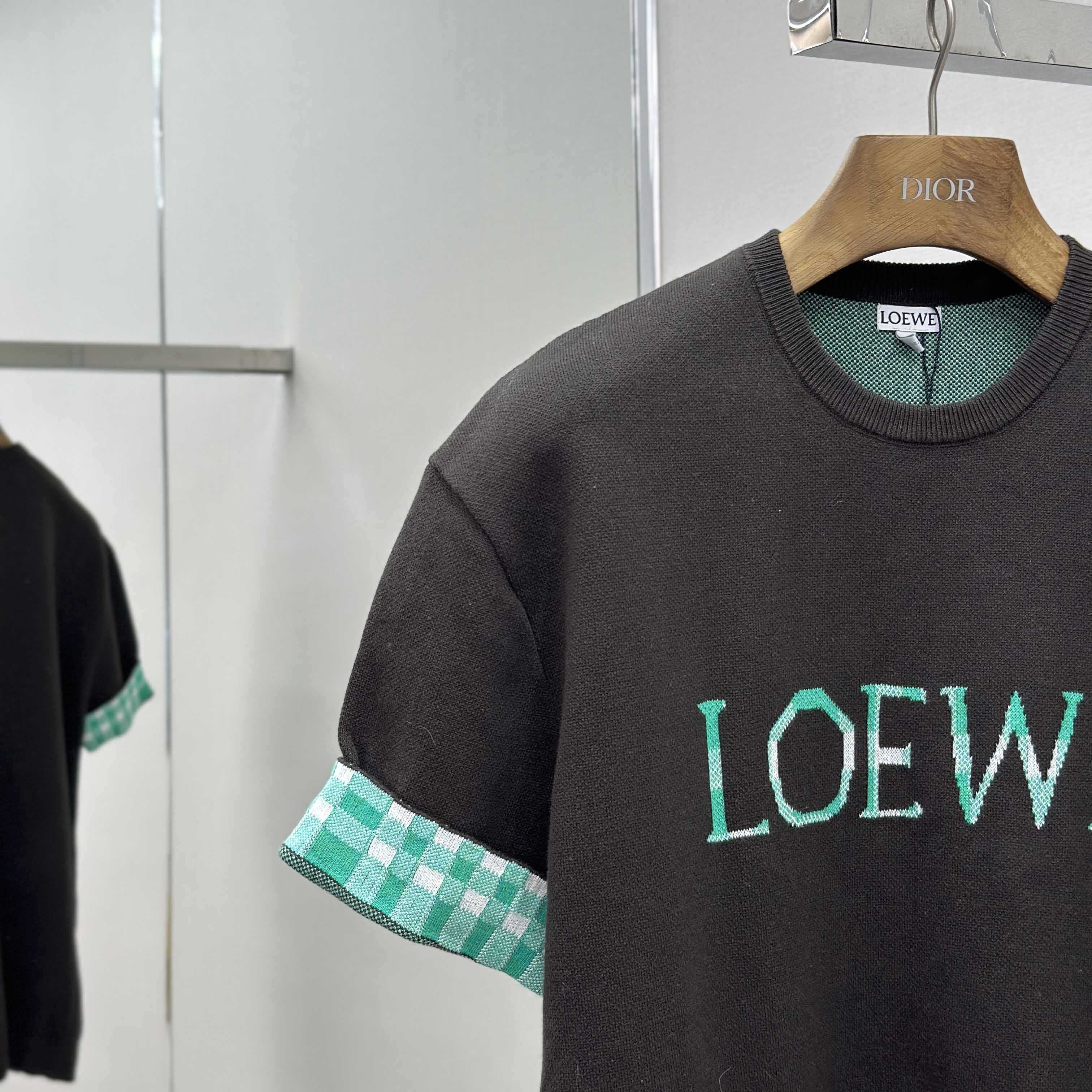 Loewe Top In Wool And Cotton - EUR FASHION