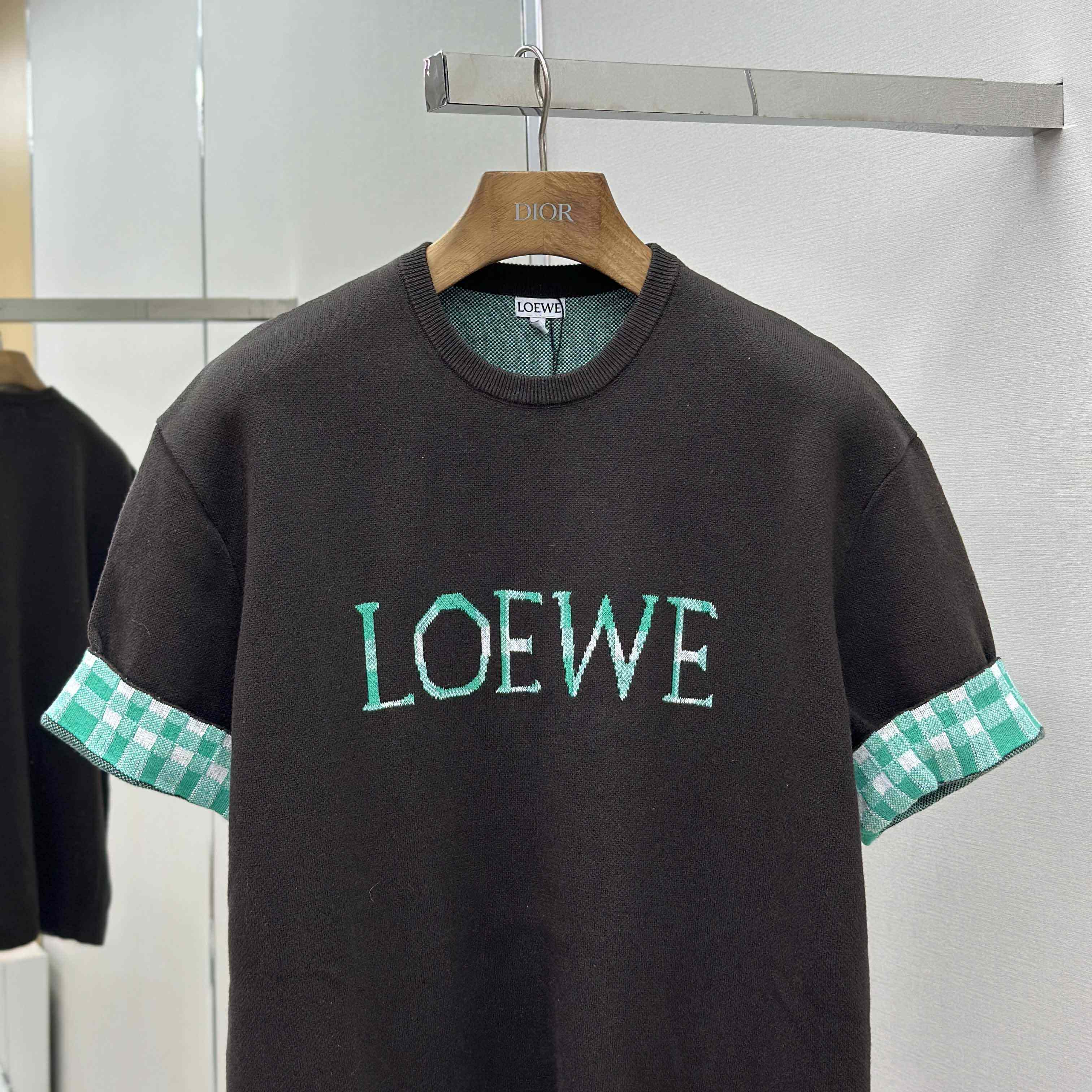 Loewe Top In Wool And Cotton - EUR FASHION