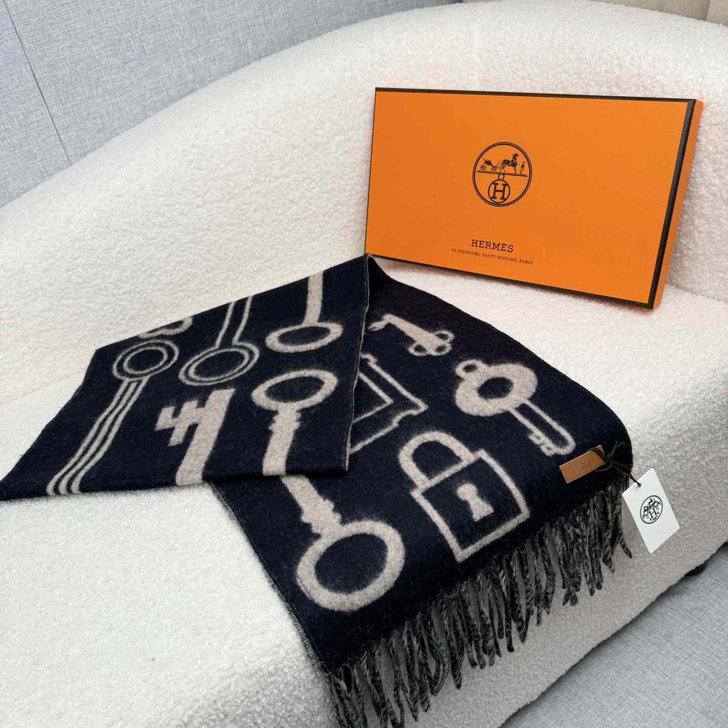 Hermes Casaque Porte-Clefs Scarf - EUR FASHION