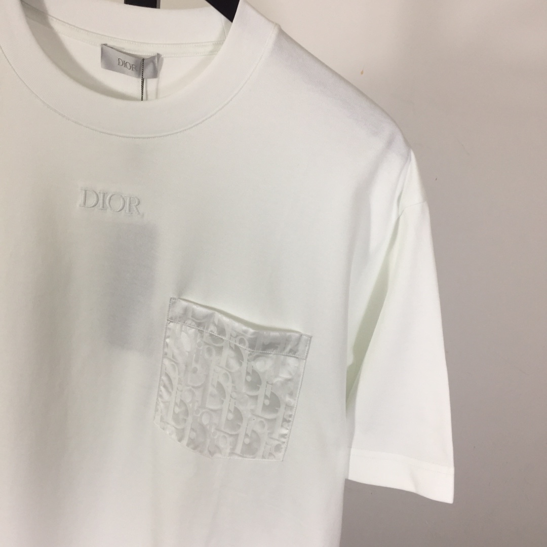 Dior Oblique Cotton T-Shirt  - EUR FASHION