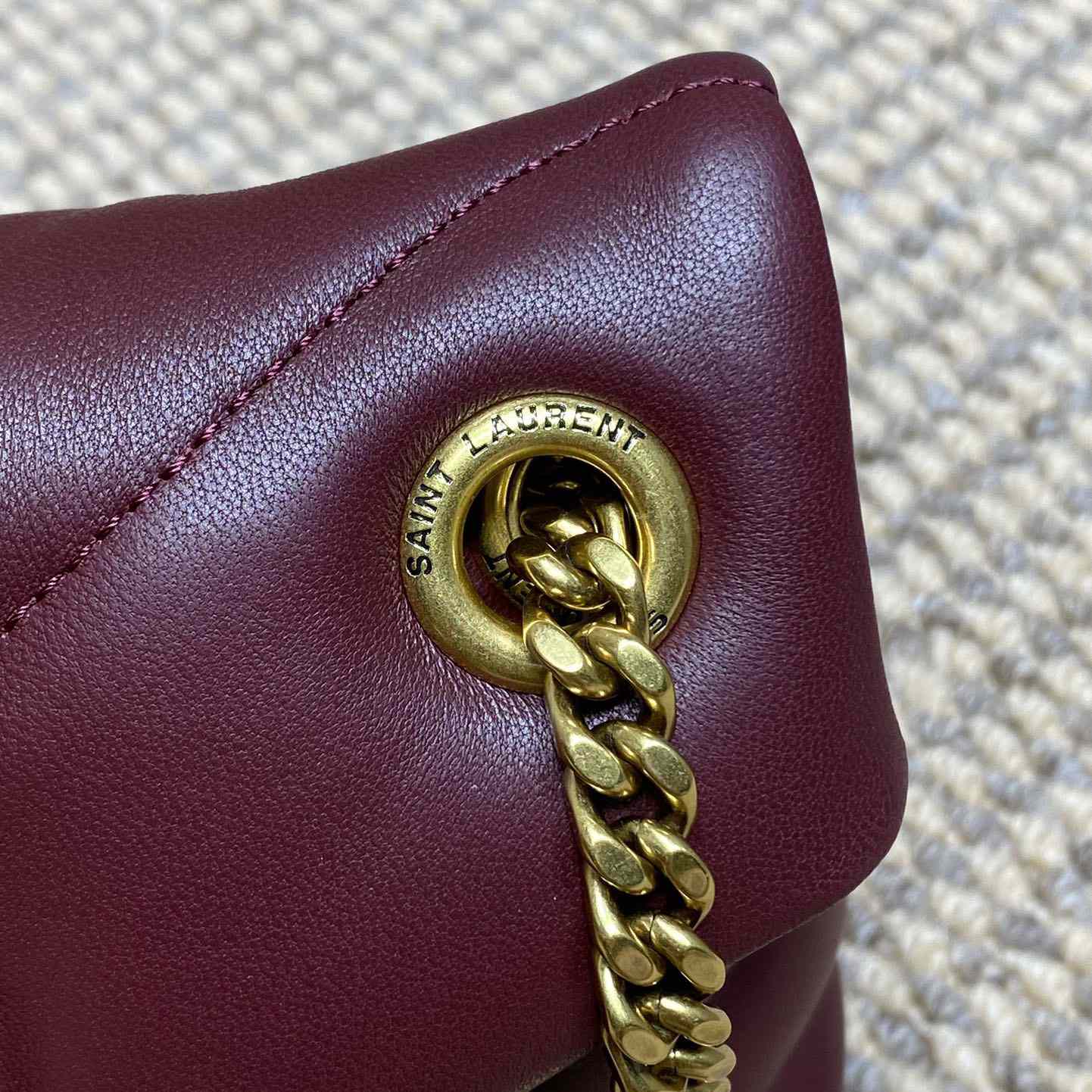 Saint Laurent Puffer Medium In Shiny Leather - EUR FASHION