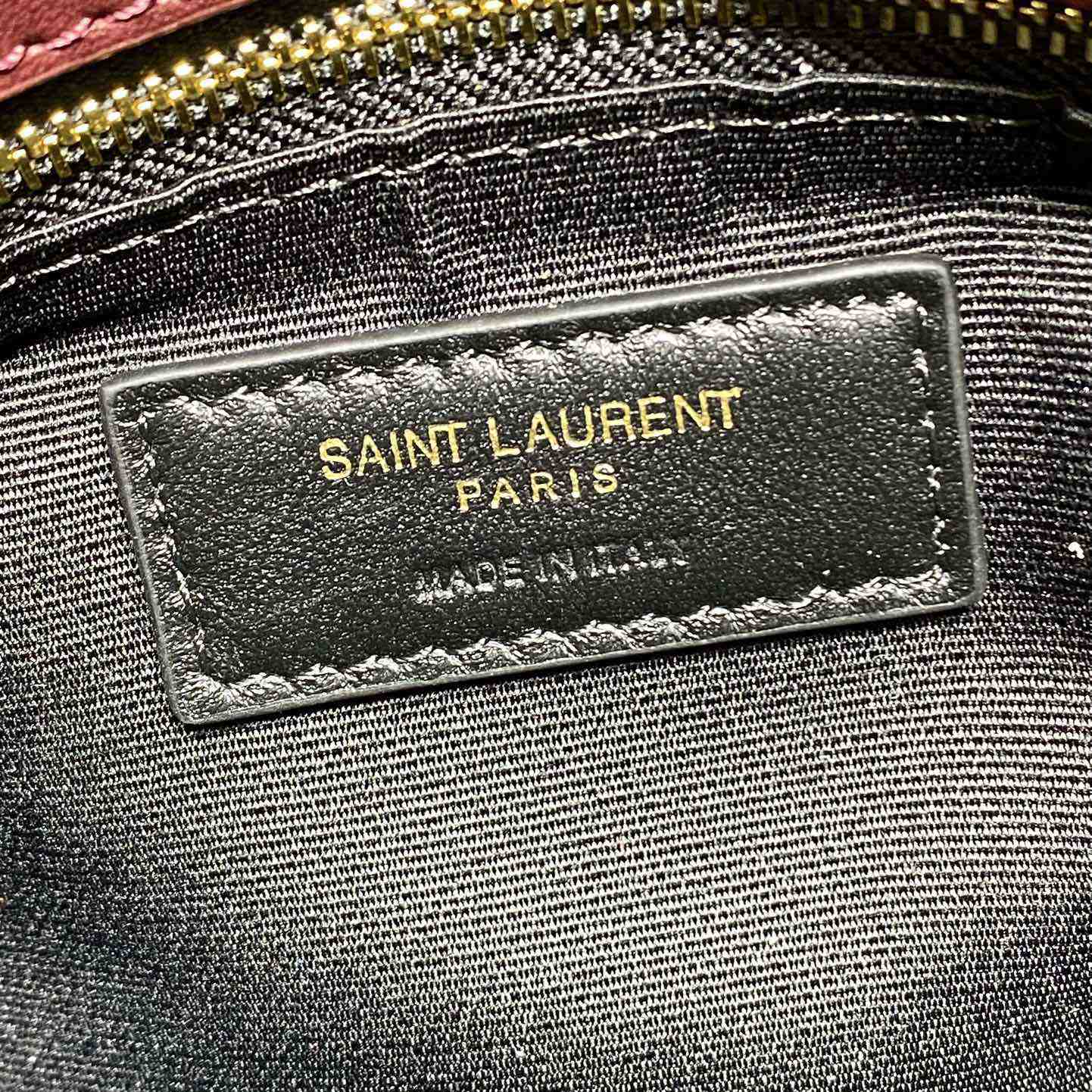 Saint Laurent Puffer Medium In Shiny Leather - EUR FASHION