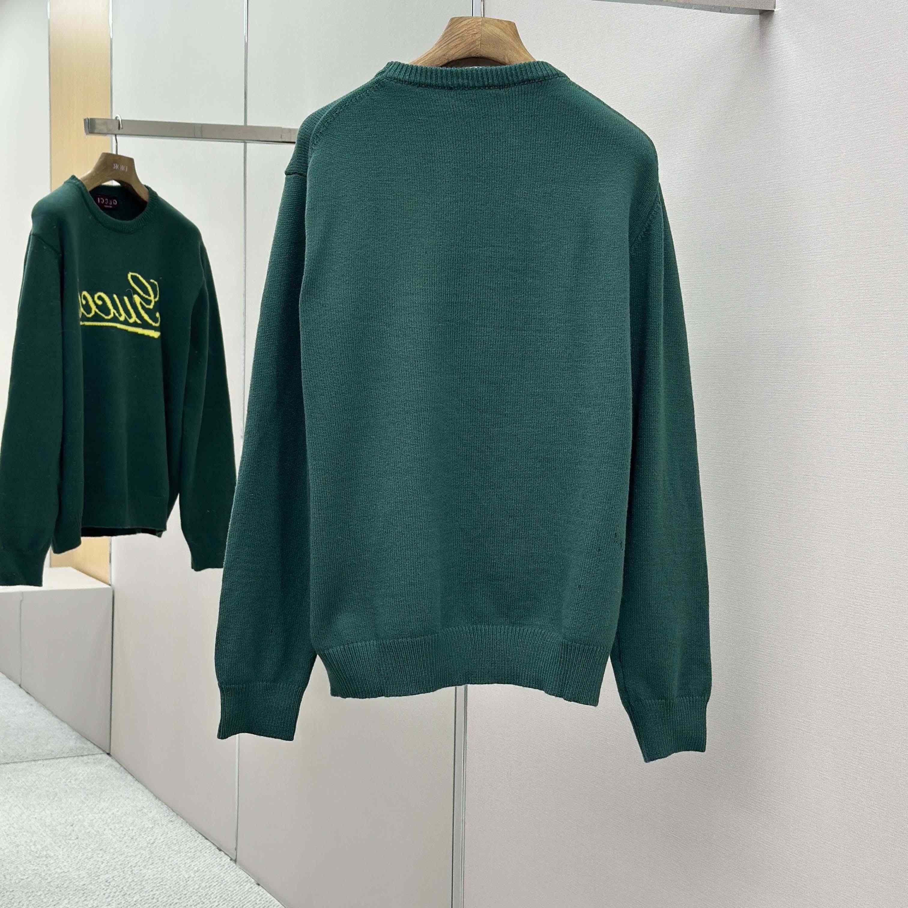 Gucci Knit Wool Sweater With Intarsia - EUR FASHION