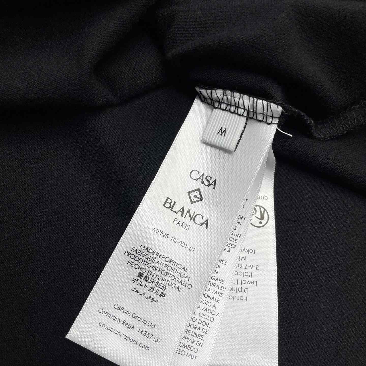 Casablanca Laurel Pique Short Sleeve Polo Shirt    c1098 - EUR FASHION