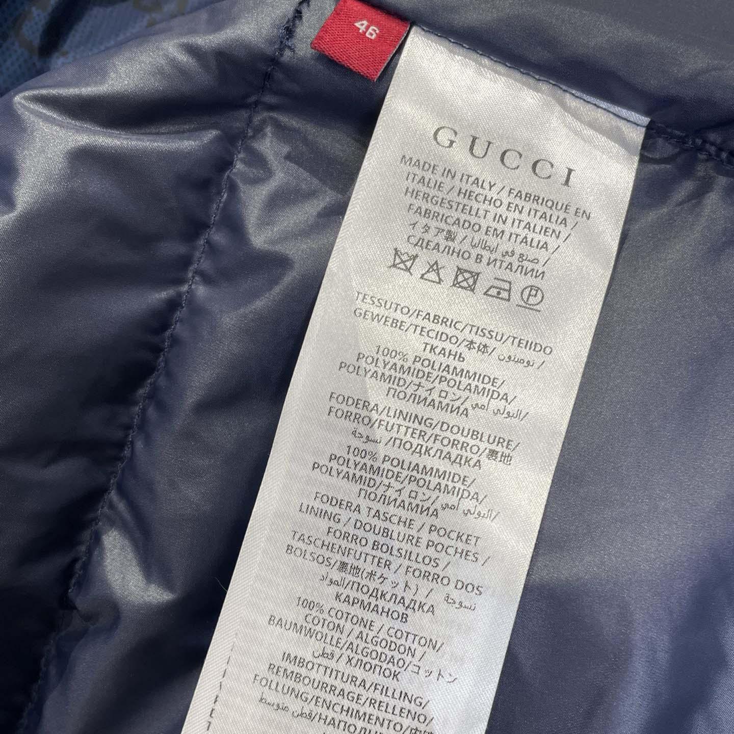Gucci Printed Poplin Tech Zip Jacket - EUR FASHION