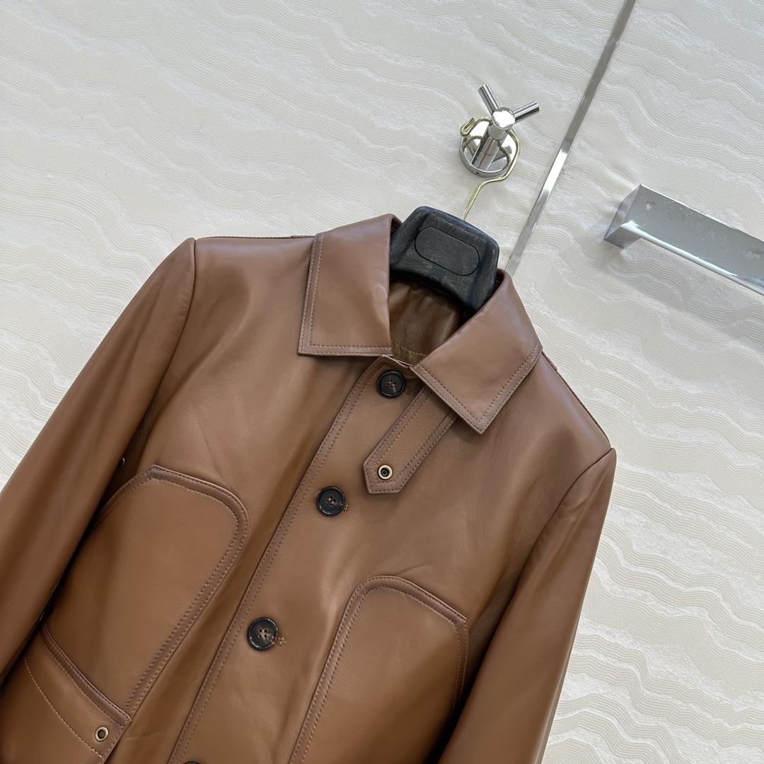 Ralph Lauren Naylor Leather Jacket - EUR FASHION