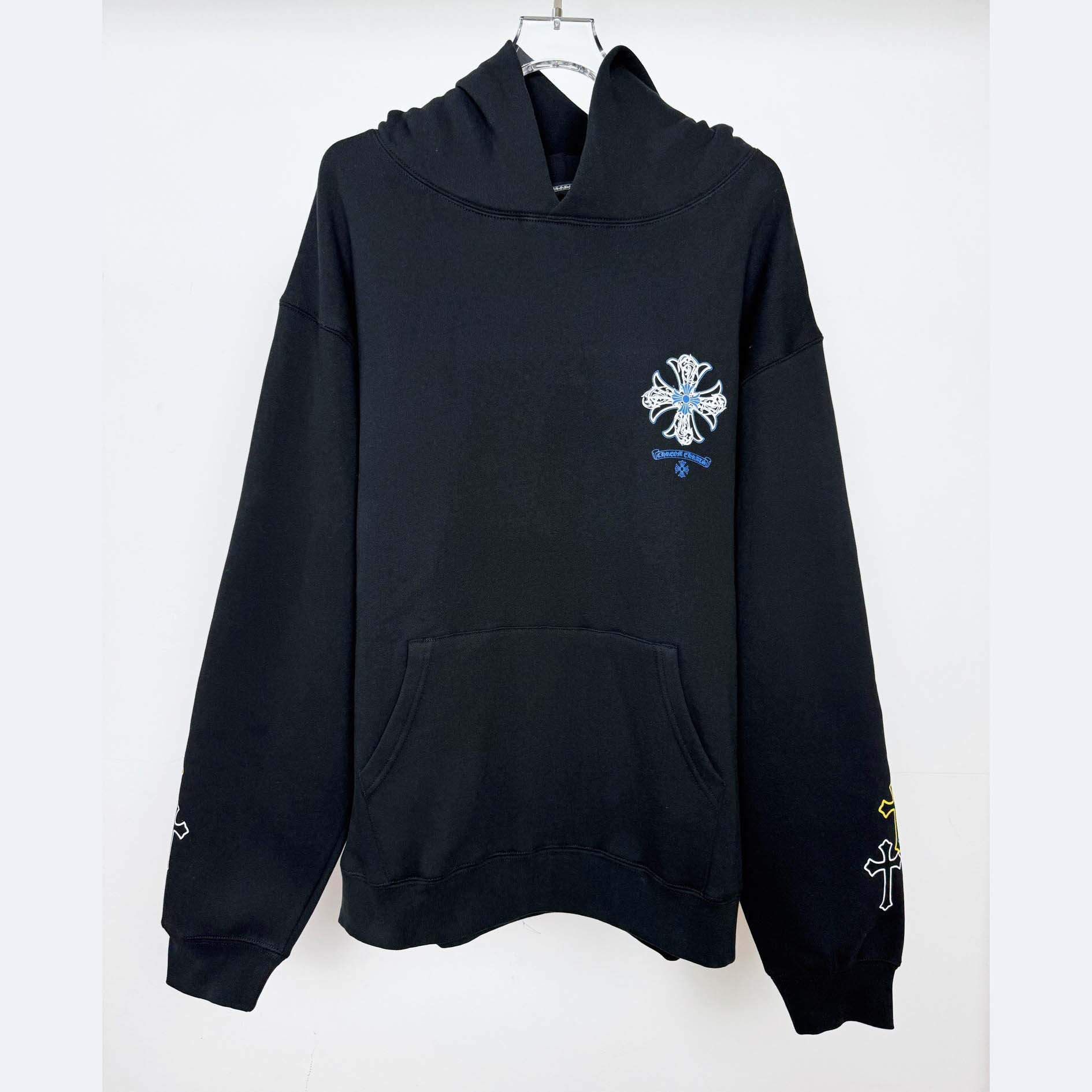 Chrome Hearts Cotton Hoodie - EUR FASHION
