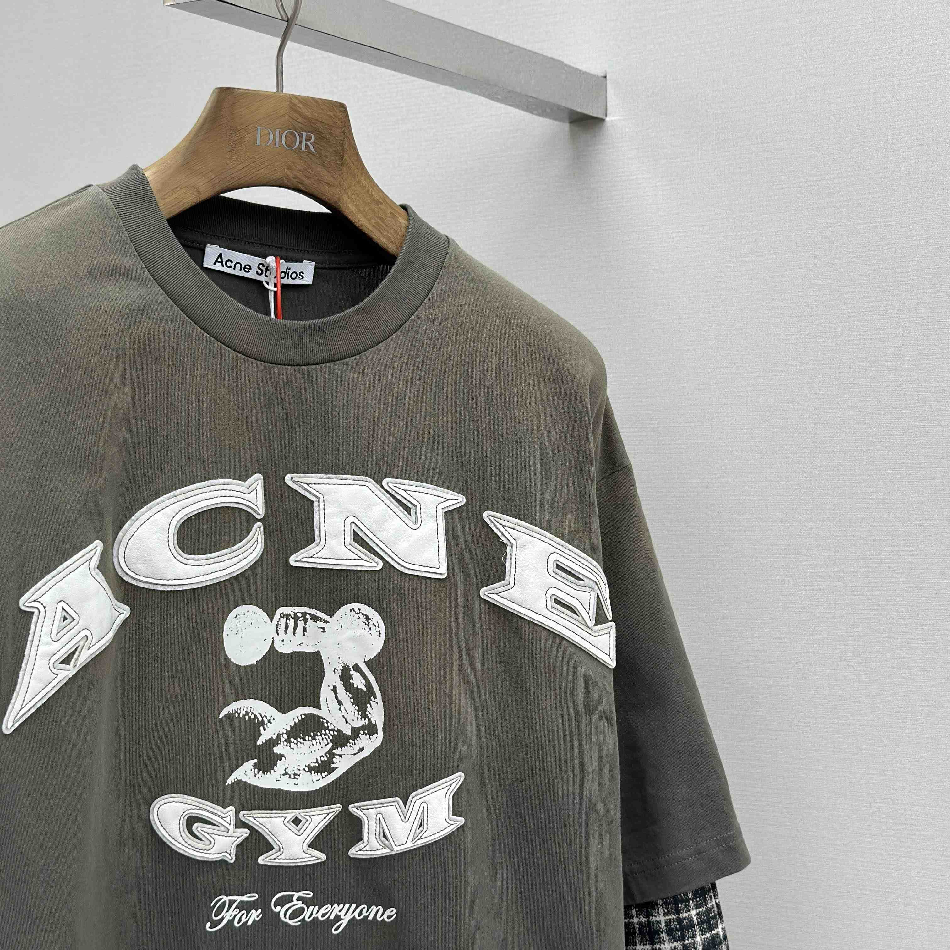 Acne Studios Layered Logo T-shirt - EUR FASHION