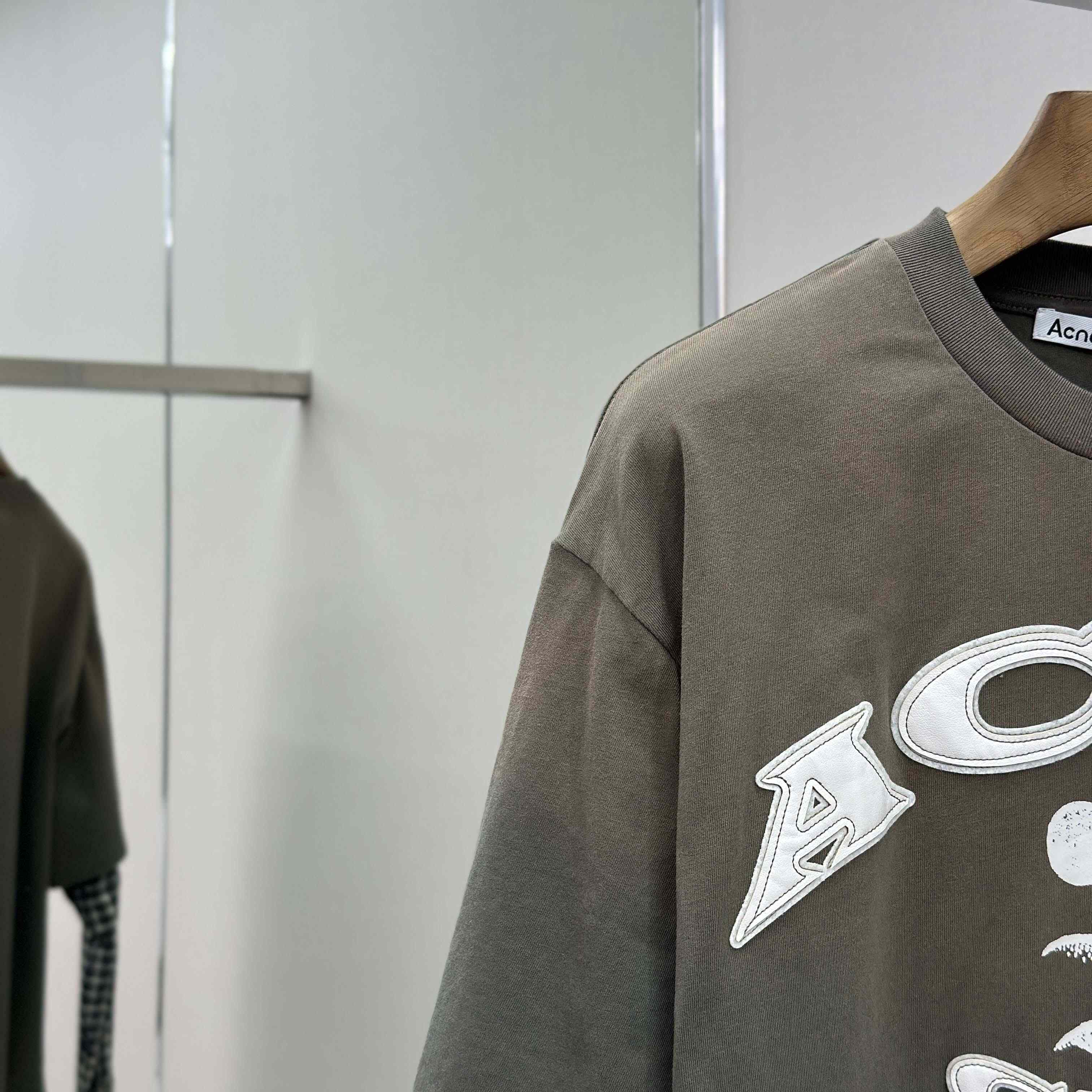 Acne Studios Layered Logo T-shirt - EUR FASHION