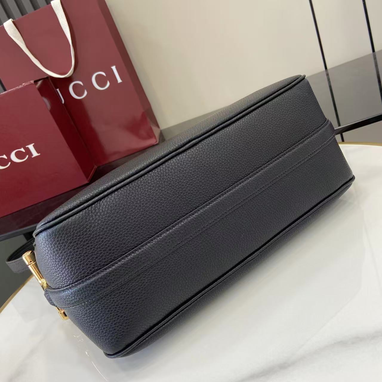 Gucci Half Horsebit Medium Shoulder Bag - EUR FASHION