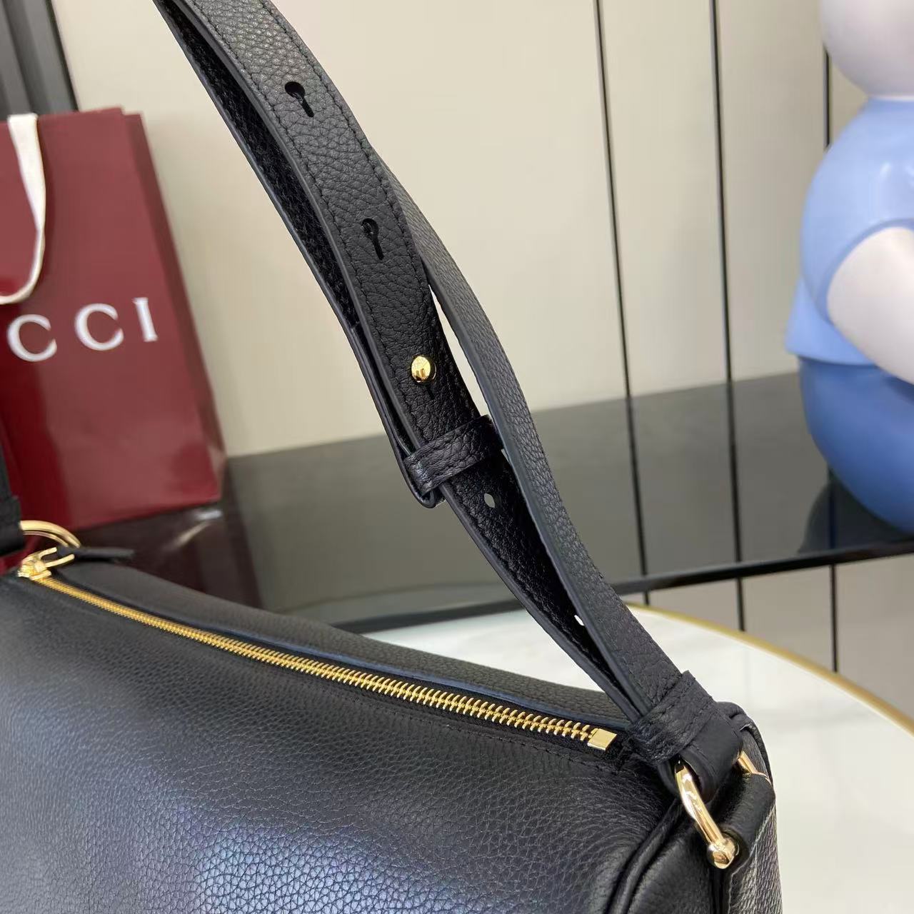 Gucci Half Horsebit Medium Shoulder Bag - EUR FASHION