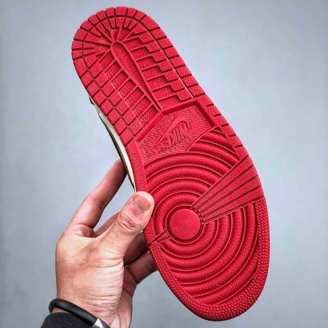 Air Jordan 1 Low “UN White/Red” Lifestyle Sneakers HQ6998-6001 - EUR FASHION