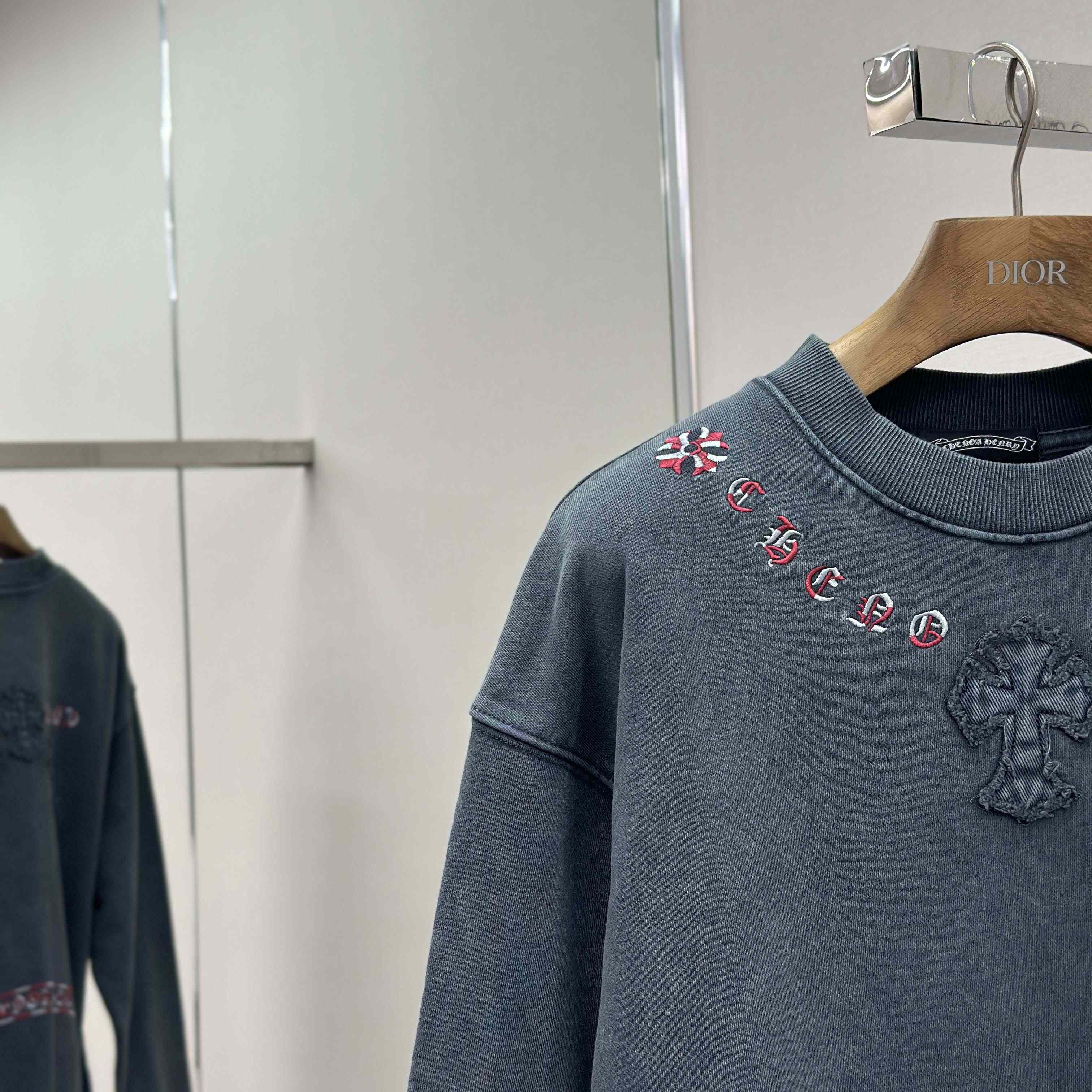 Chrome Hearts Cotton Sweatshirt - EUR FASHION